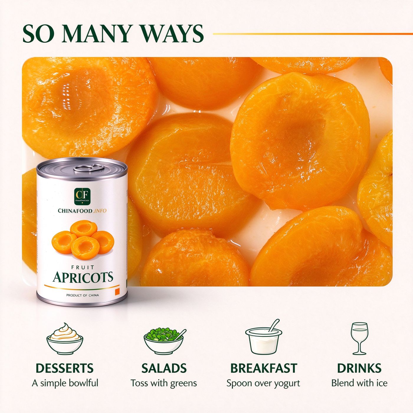 Apricots serving ideas