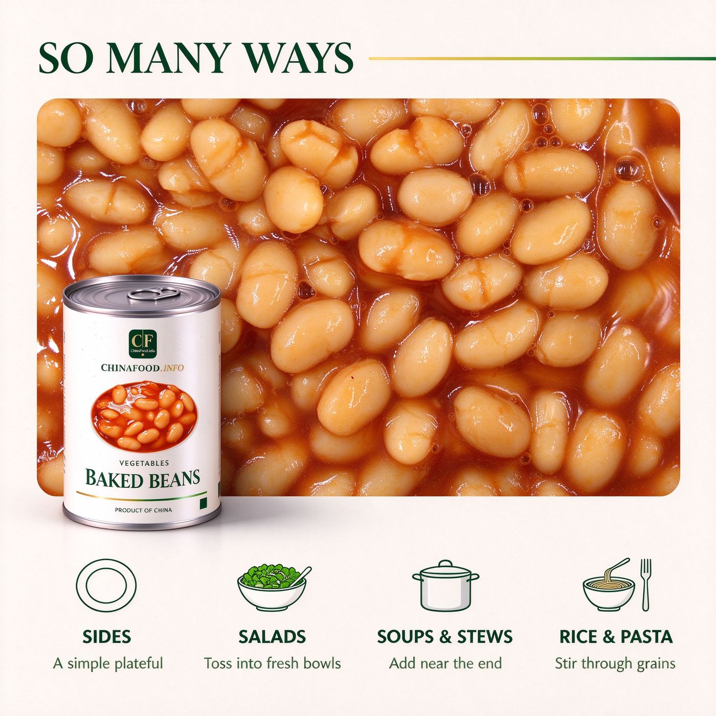 Baked beans serving ideas