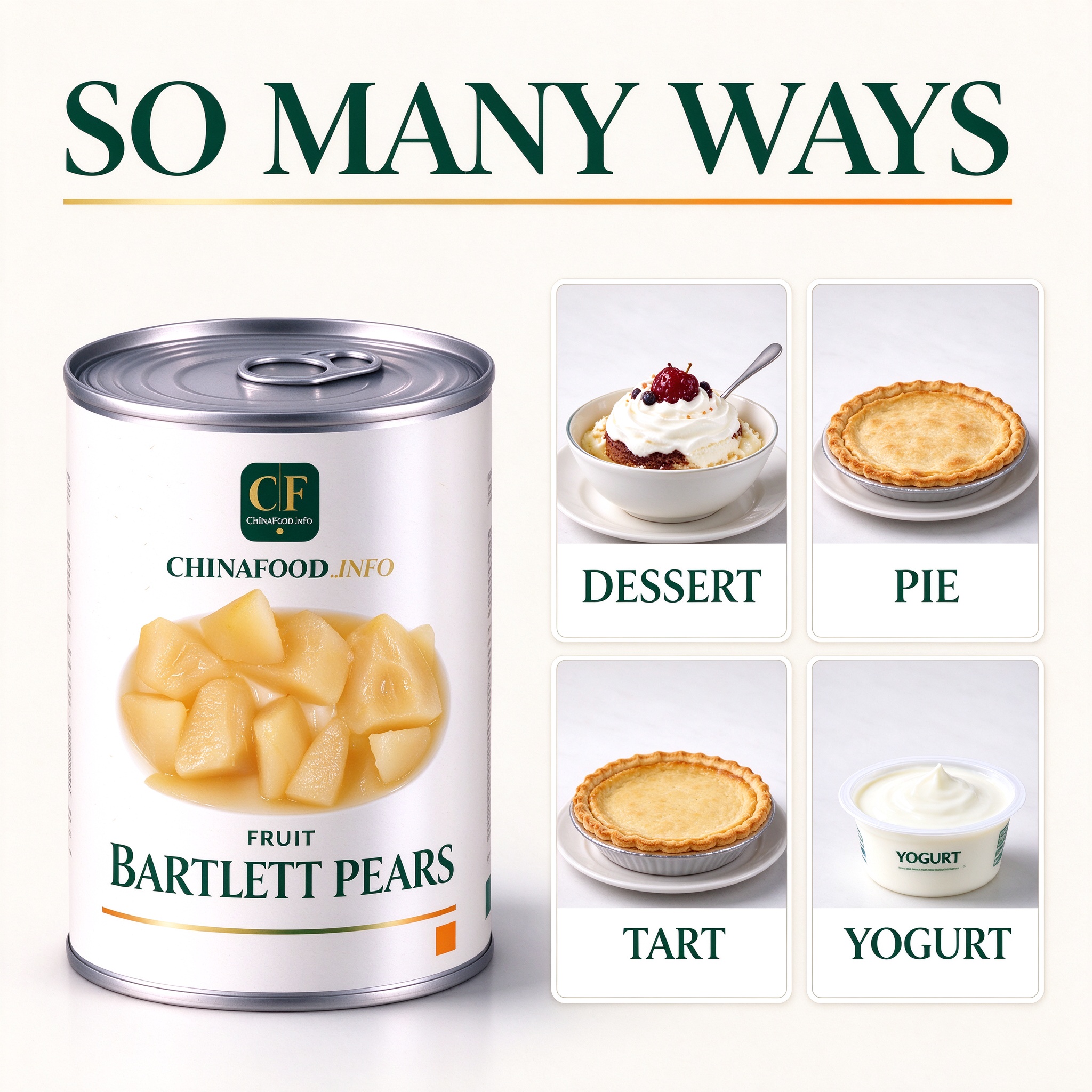 Bartlett pears so many ways