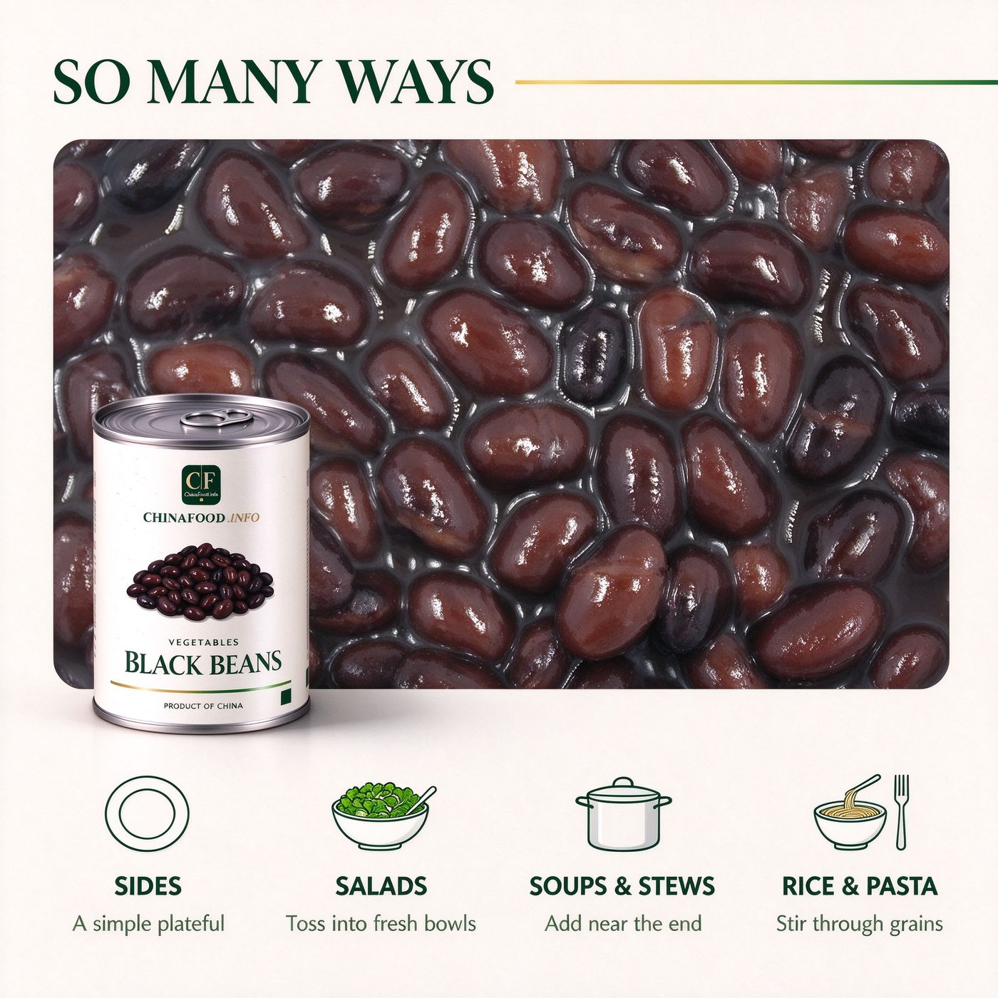 Black beans serving ideas