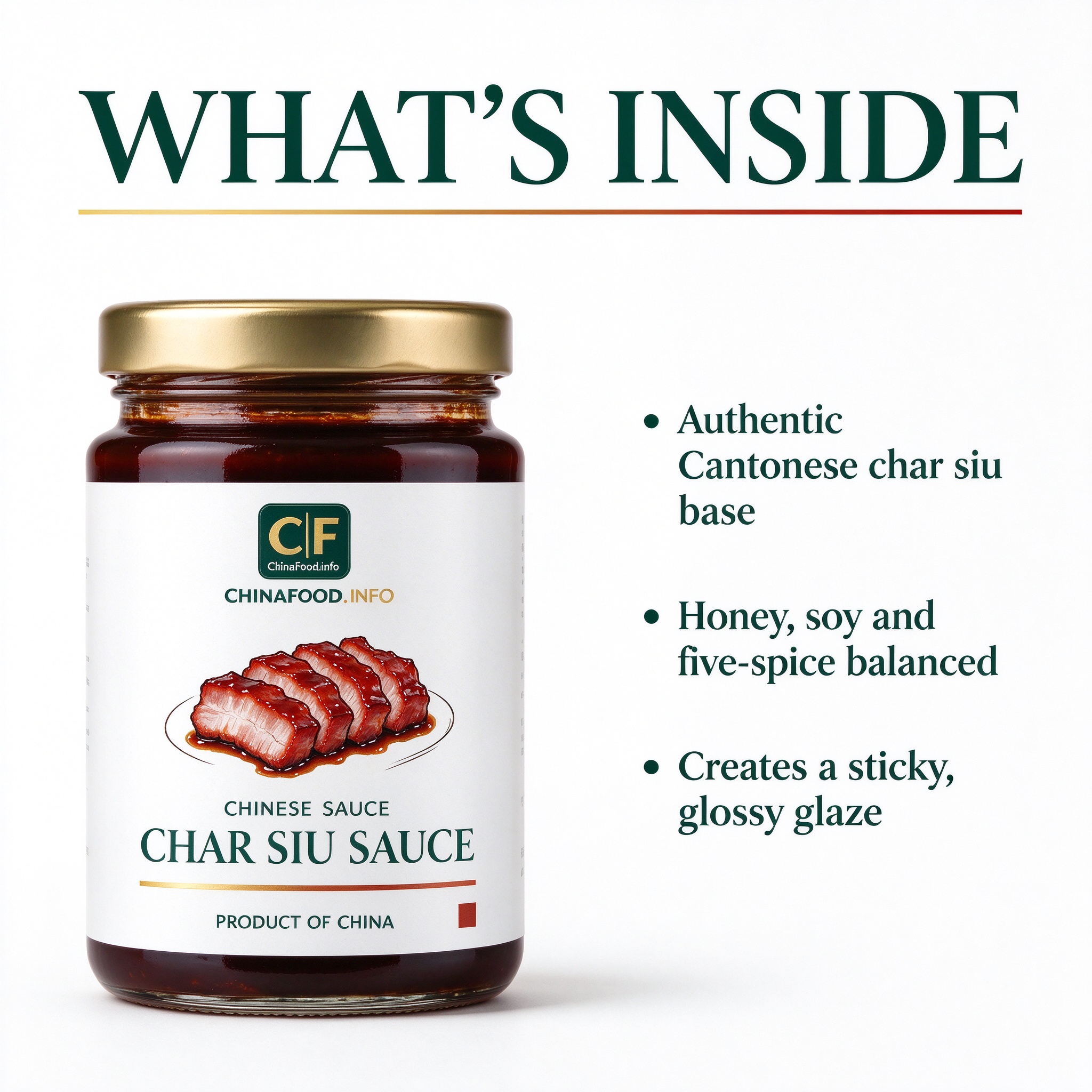 Char siu sauce — What's inside