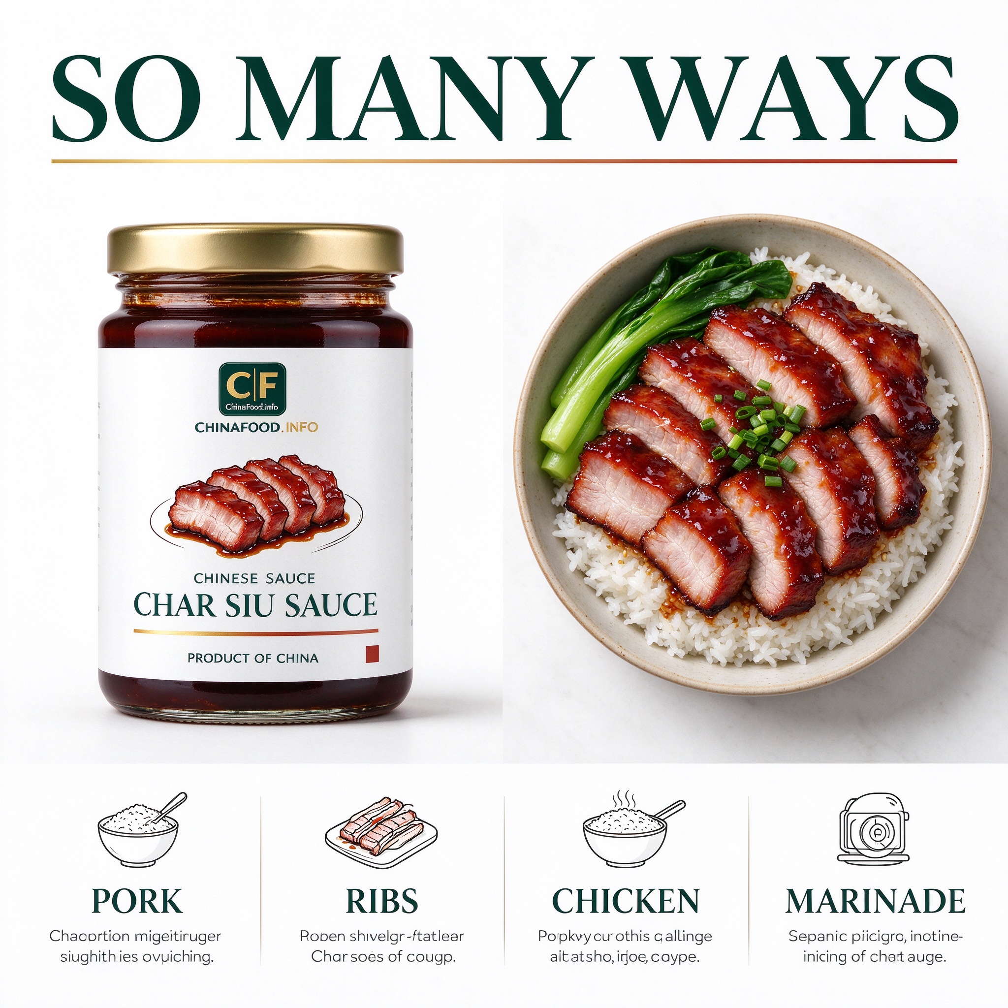 Char siu sauce — So many ways — alternate view