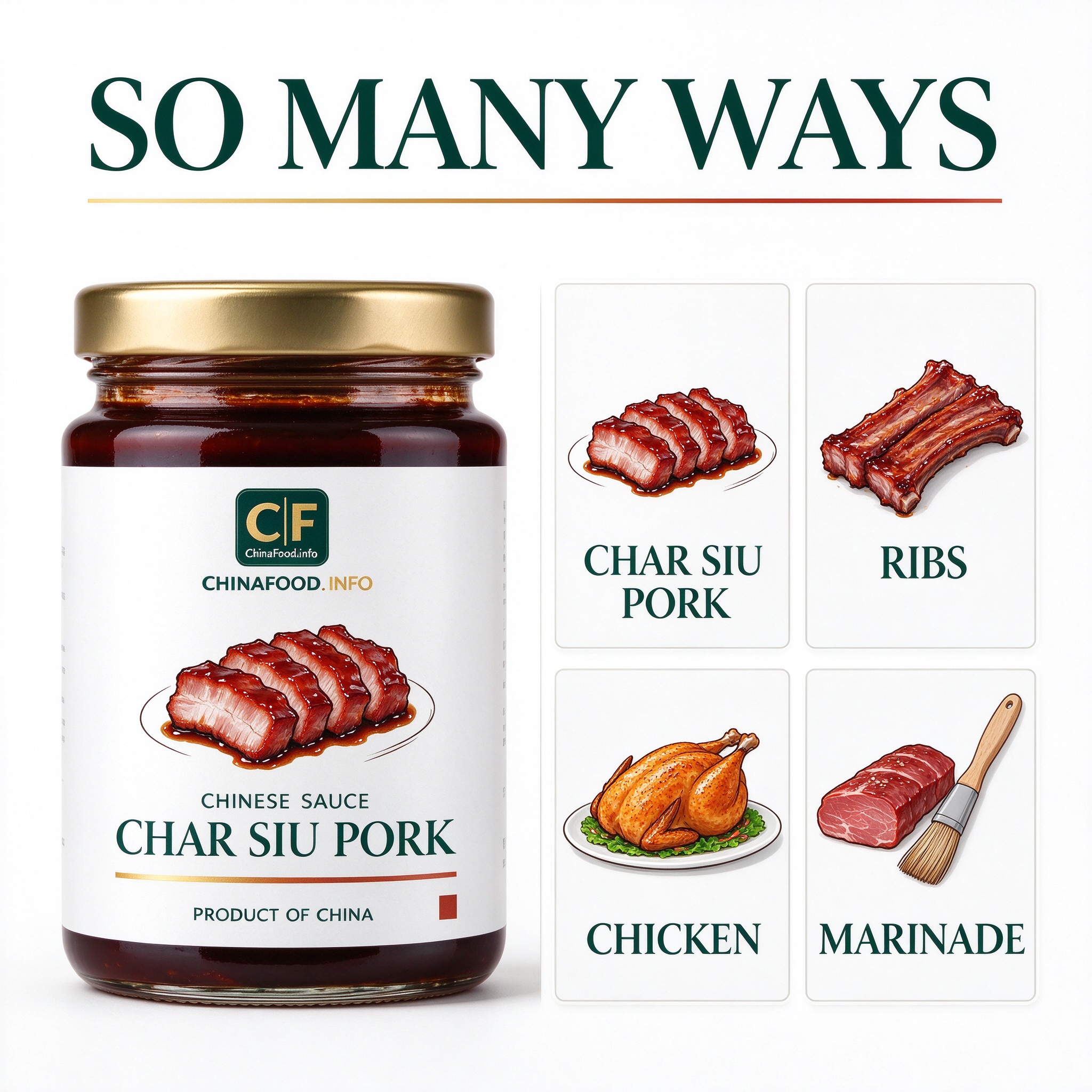 Char siu sauce — So many ways