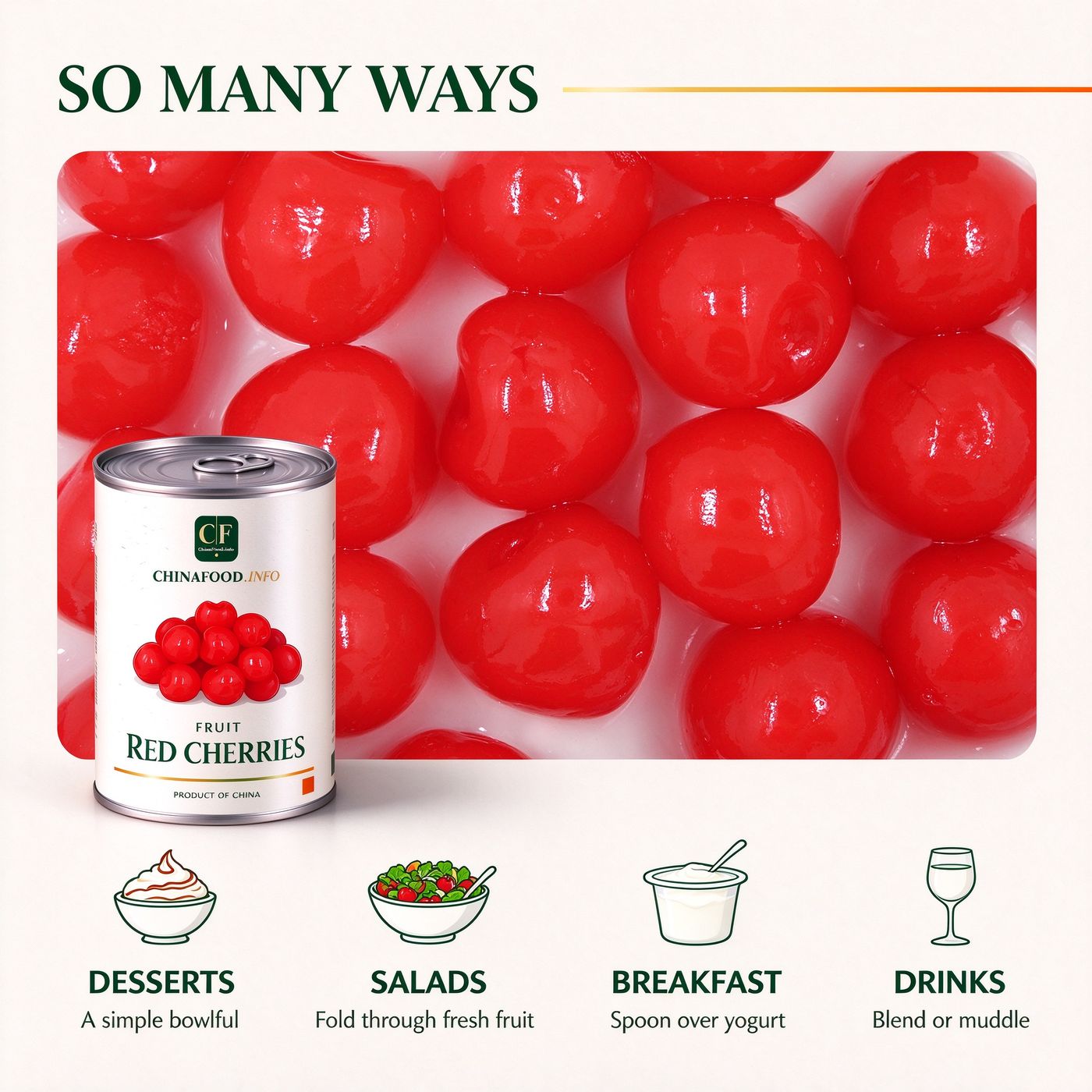 Cherries serving ideas