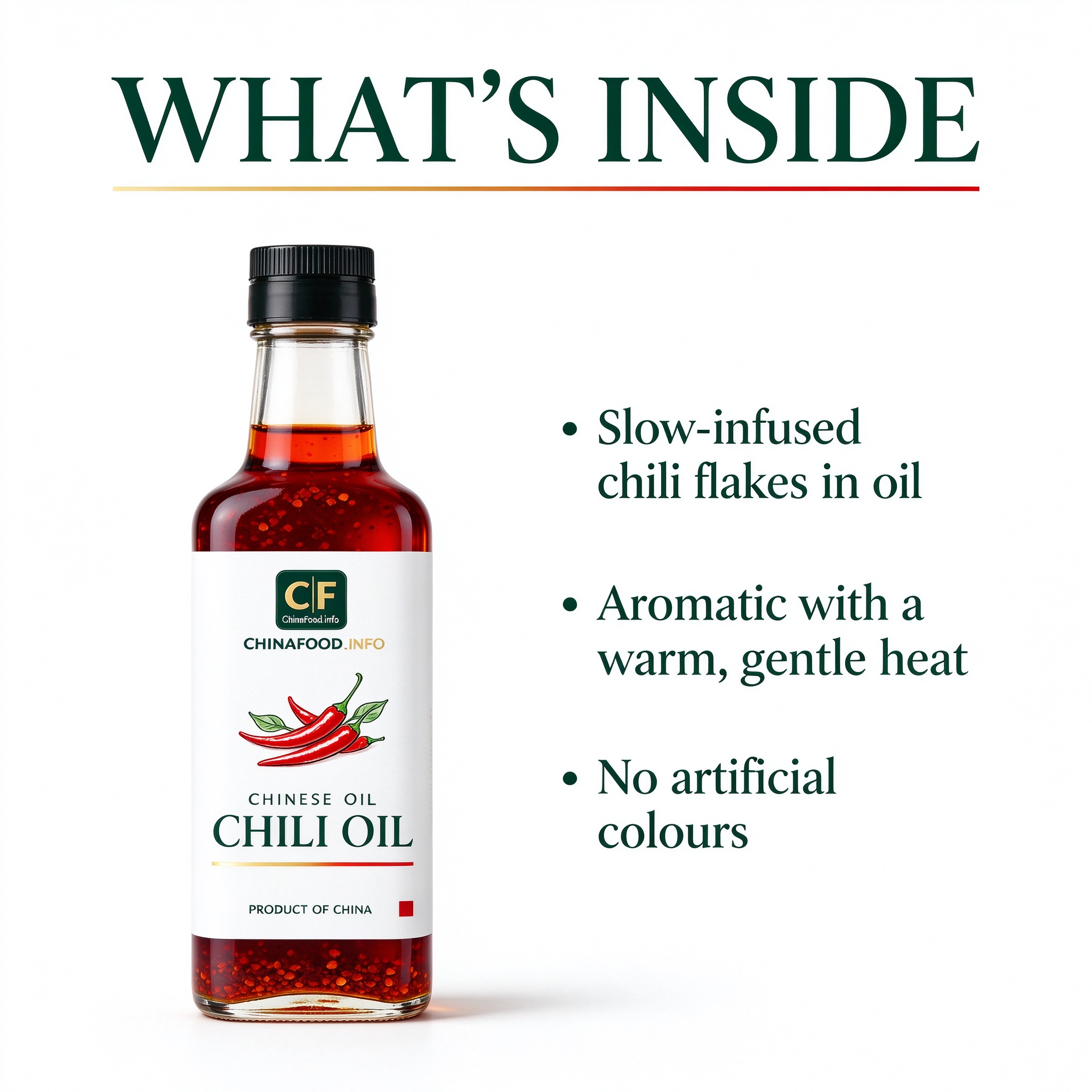 Chili oil — What's inside