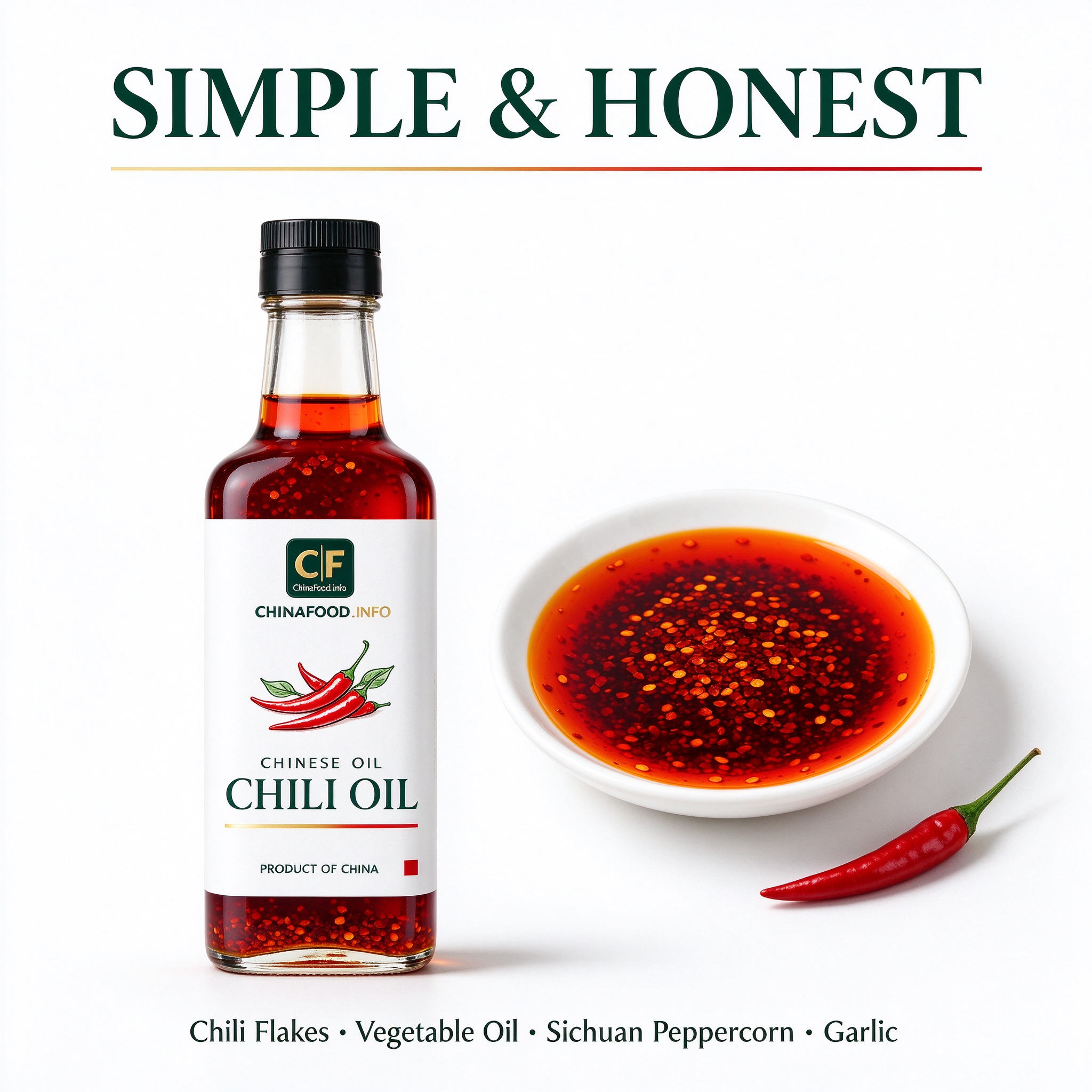 Chili oil — Simple and honest