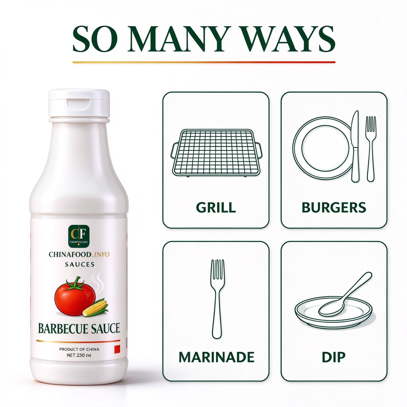 Barbecue sauce — So many ways