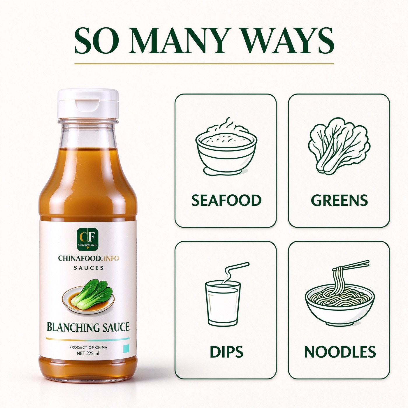 Blanching sauce — So many ways