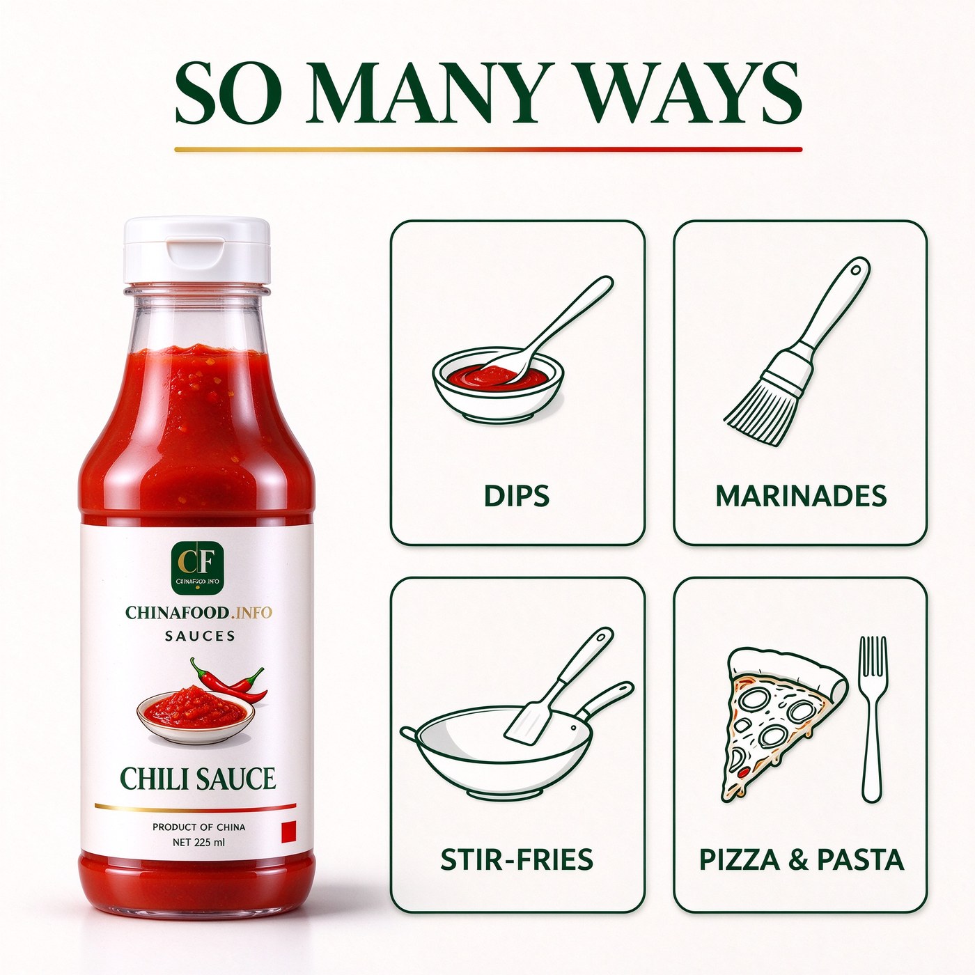 Chilli sauce — So many ways