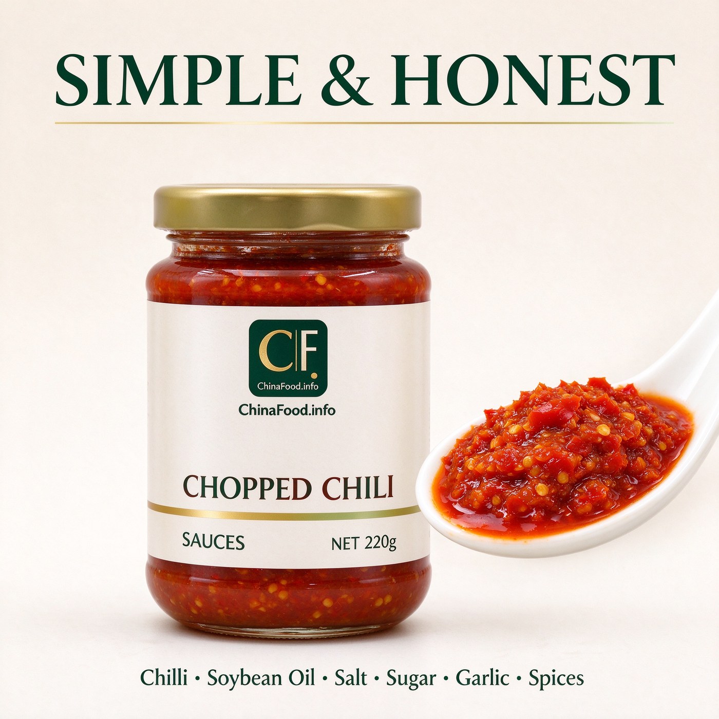 Chopped chili — Simple and honest
