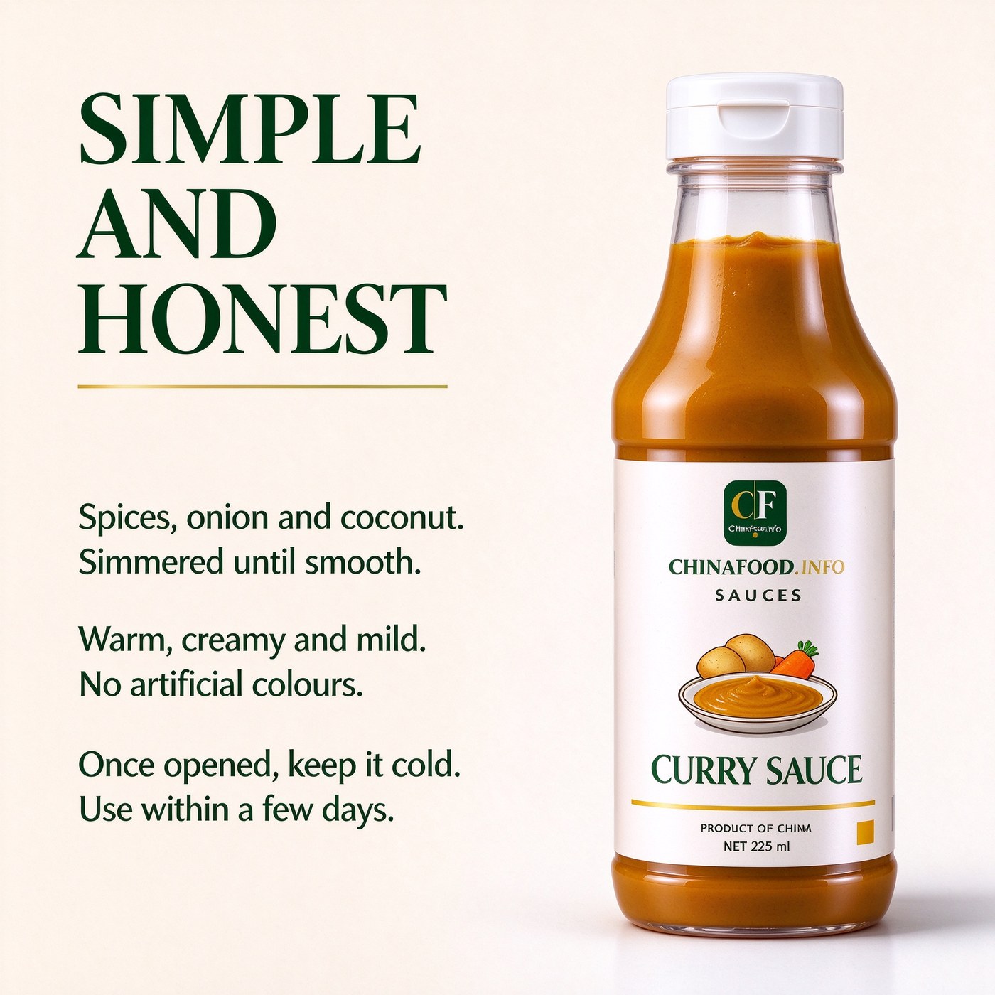 Curry sauce — Simple and honest