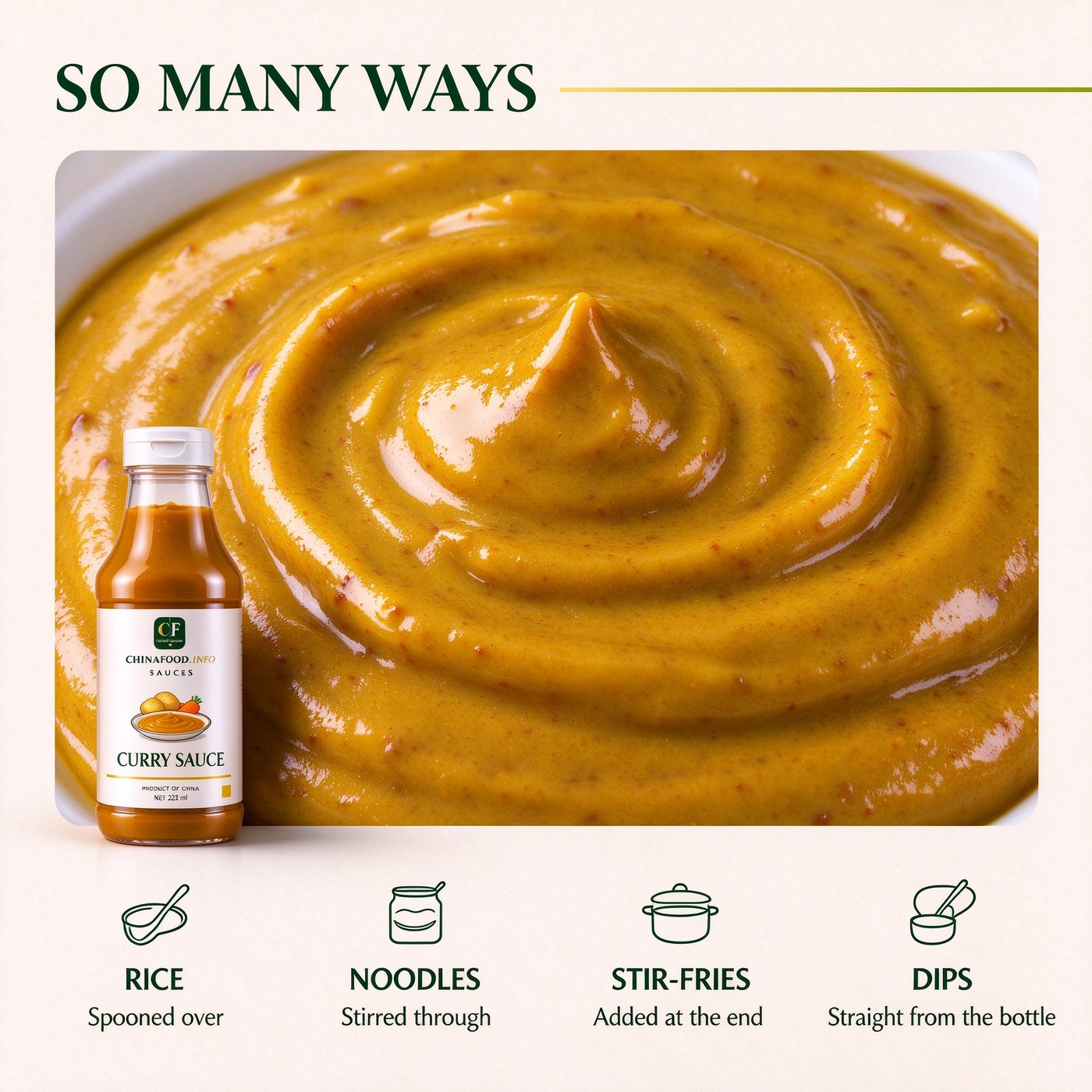 Curry sauce — So many ways — alternate view