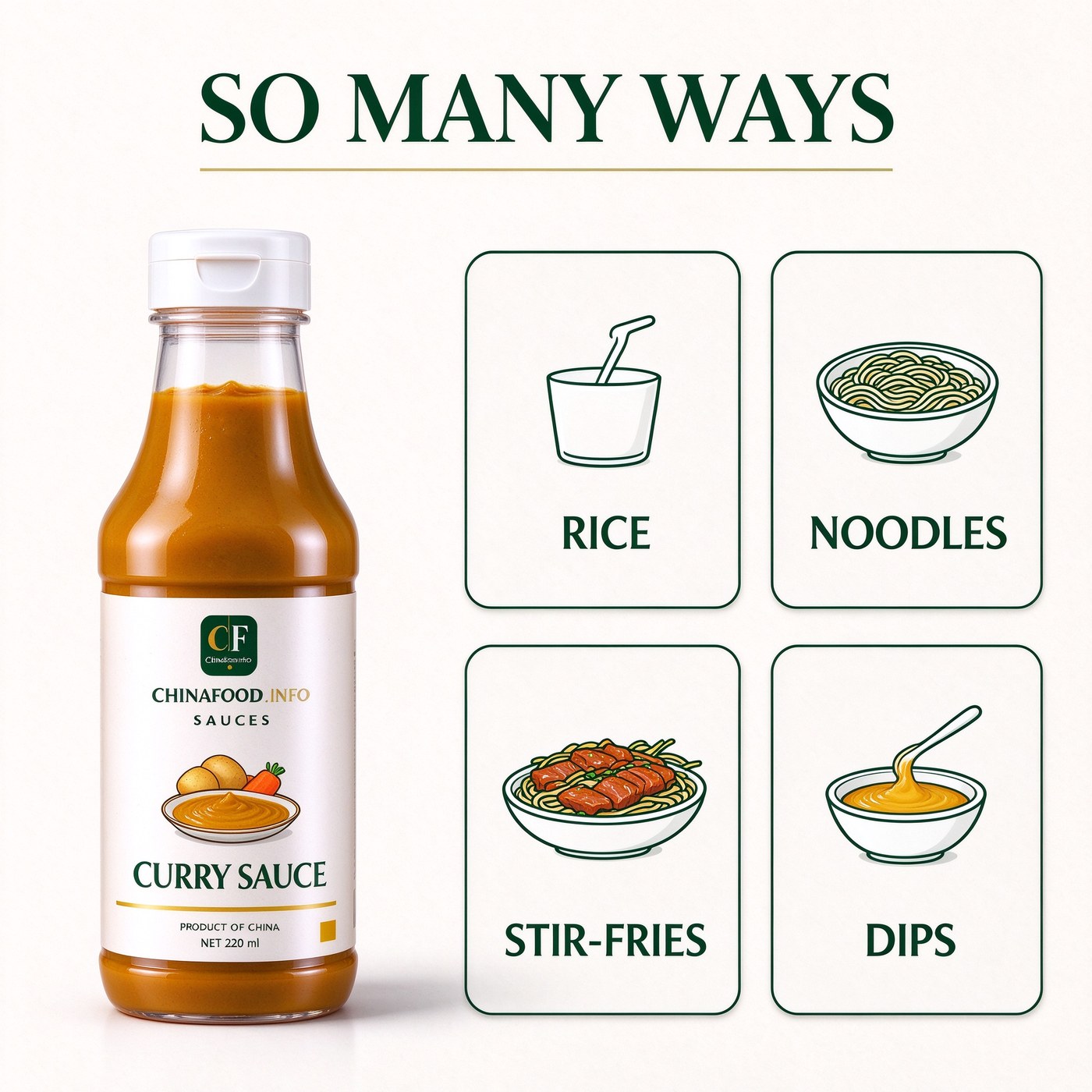 Curry sauce — So many ways