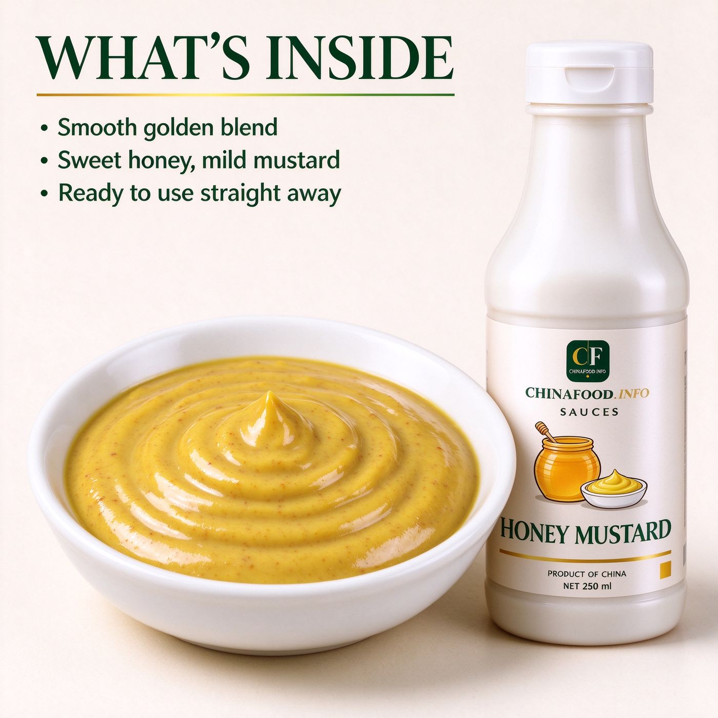 Honey mustard — What's inside