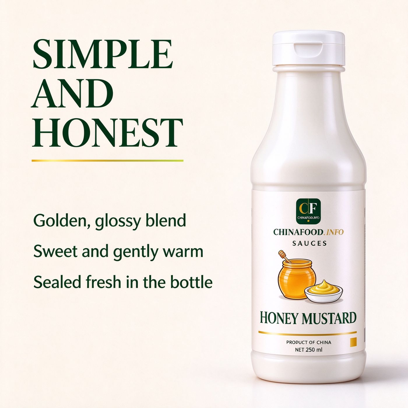 Honey mustard — Simple and honest