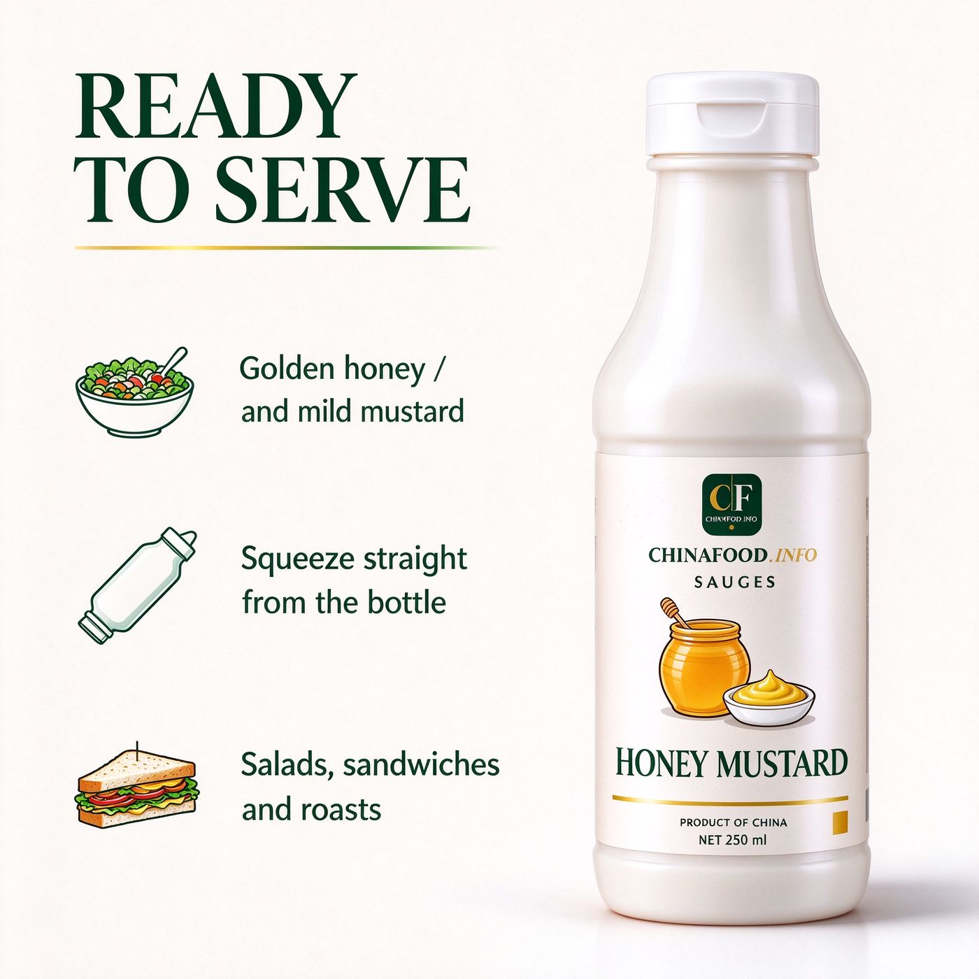 Honey mustard — Ready to use