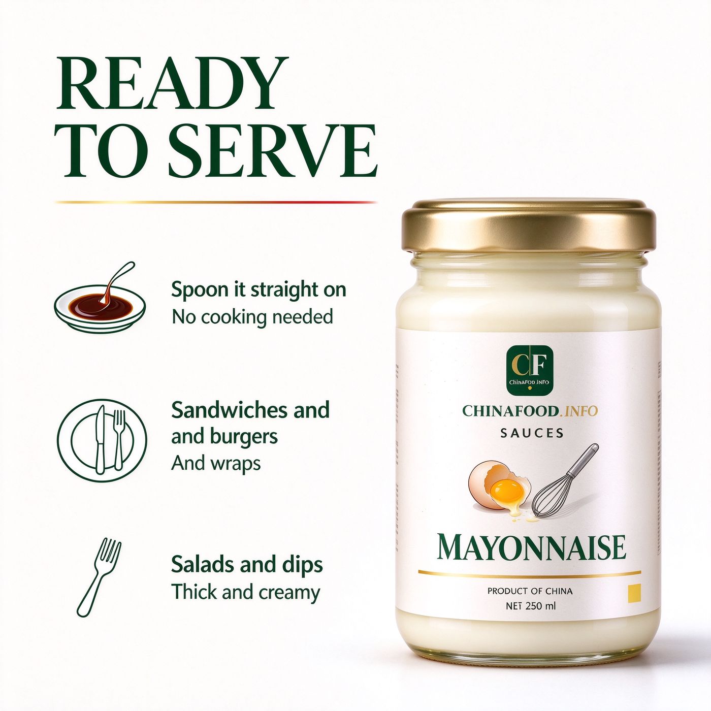 Mayonnaise — Ready to use