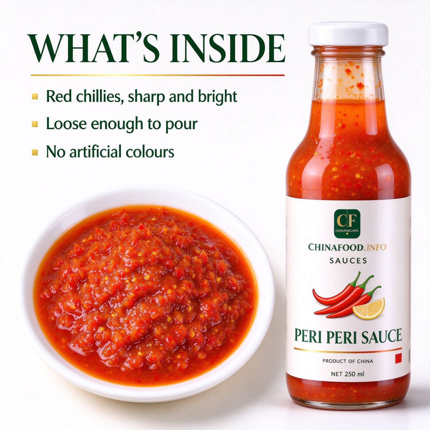 Peri peri sauce — What's inside