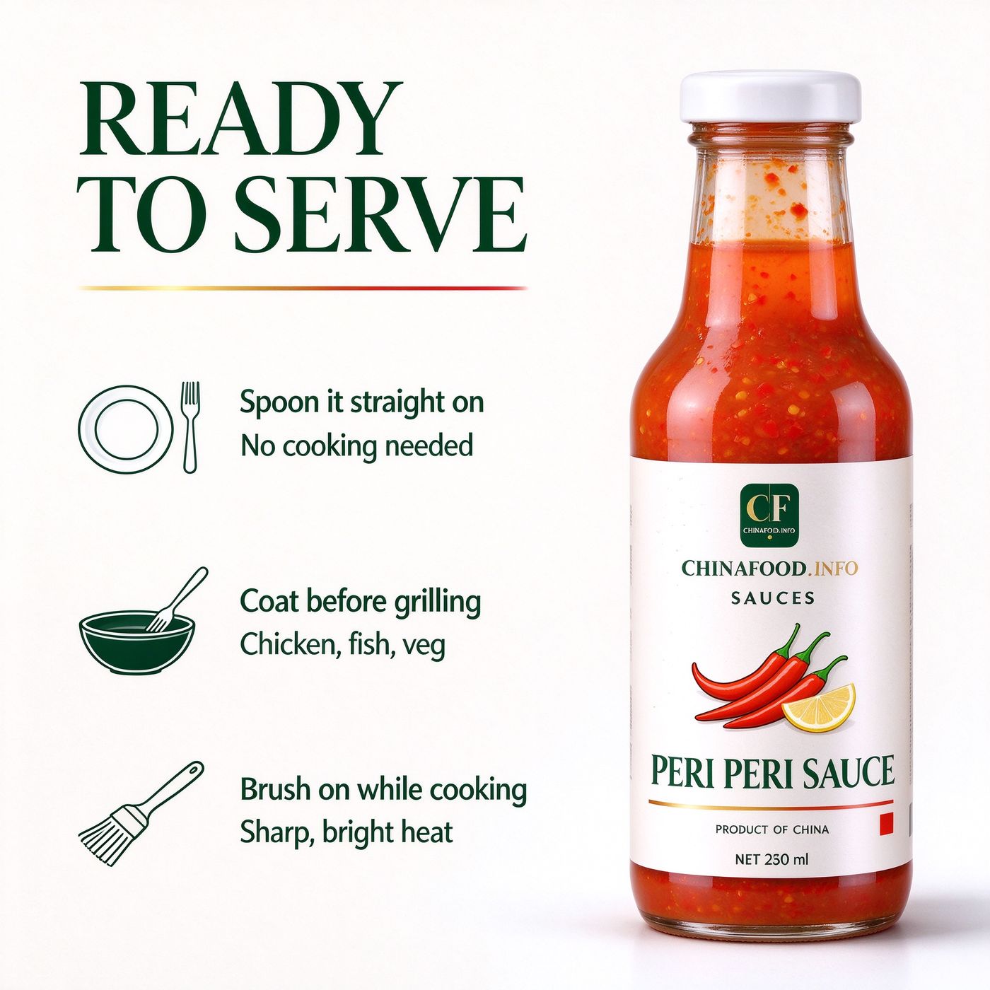 Peri peri sauce — Ready to use