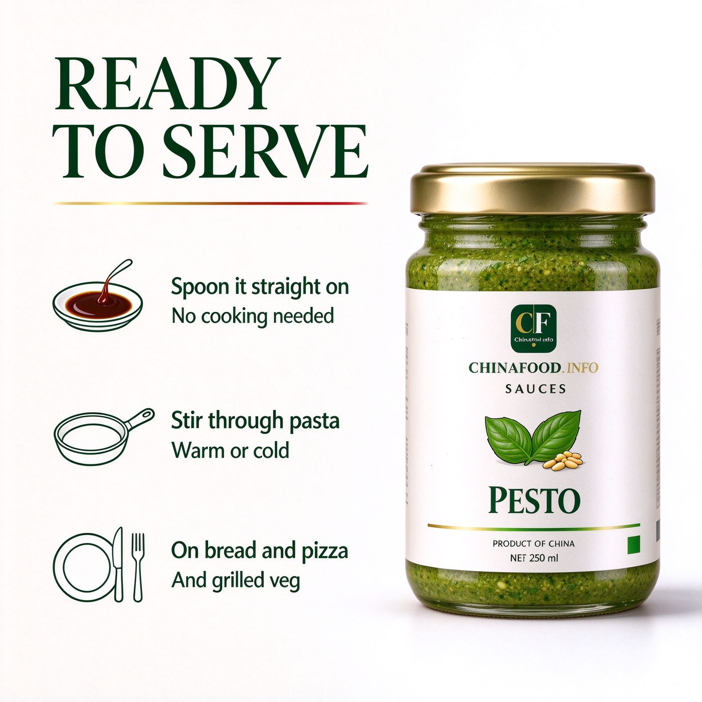 Pesto — Ready to use
