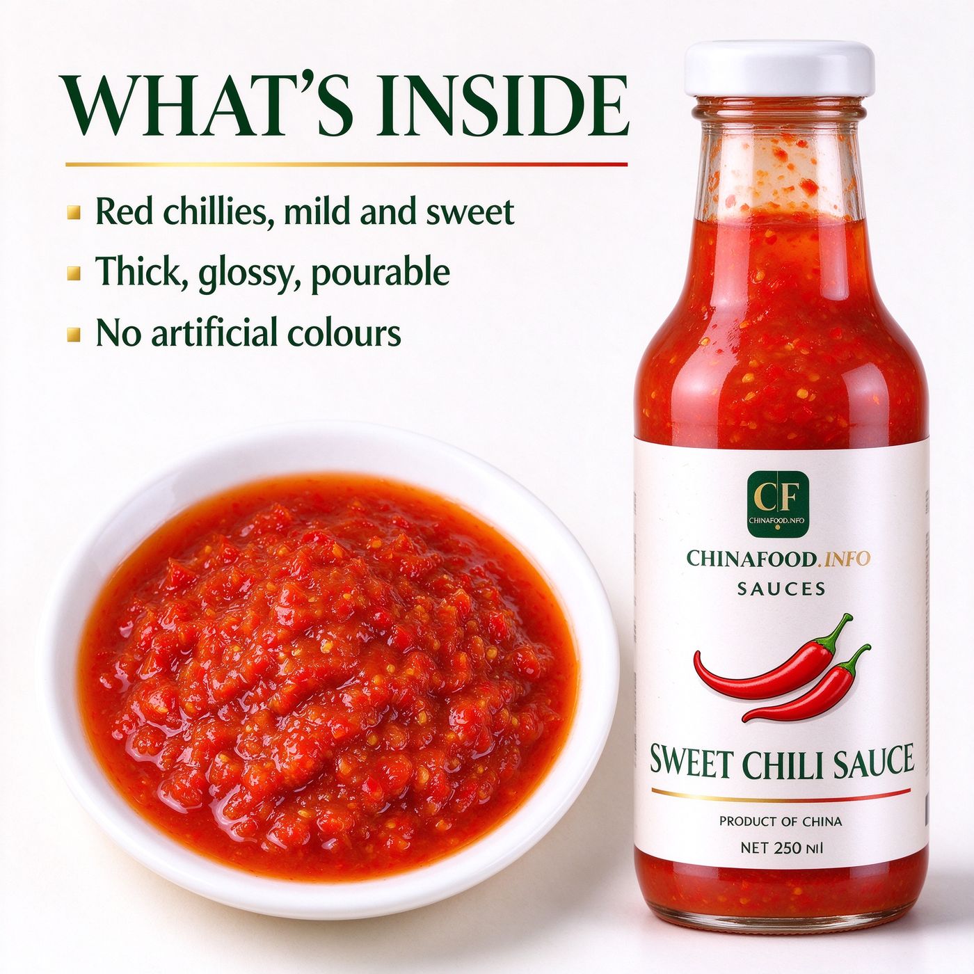 Sweet chilli sauce — What's inside