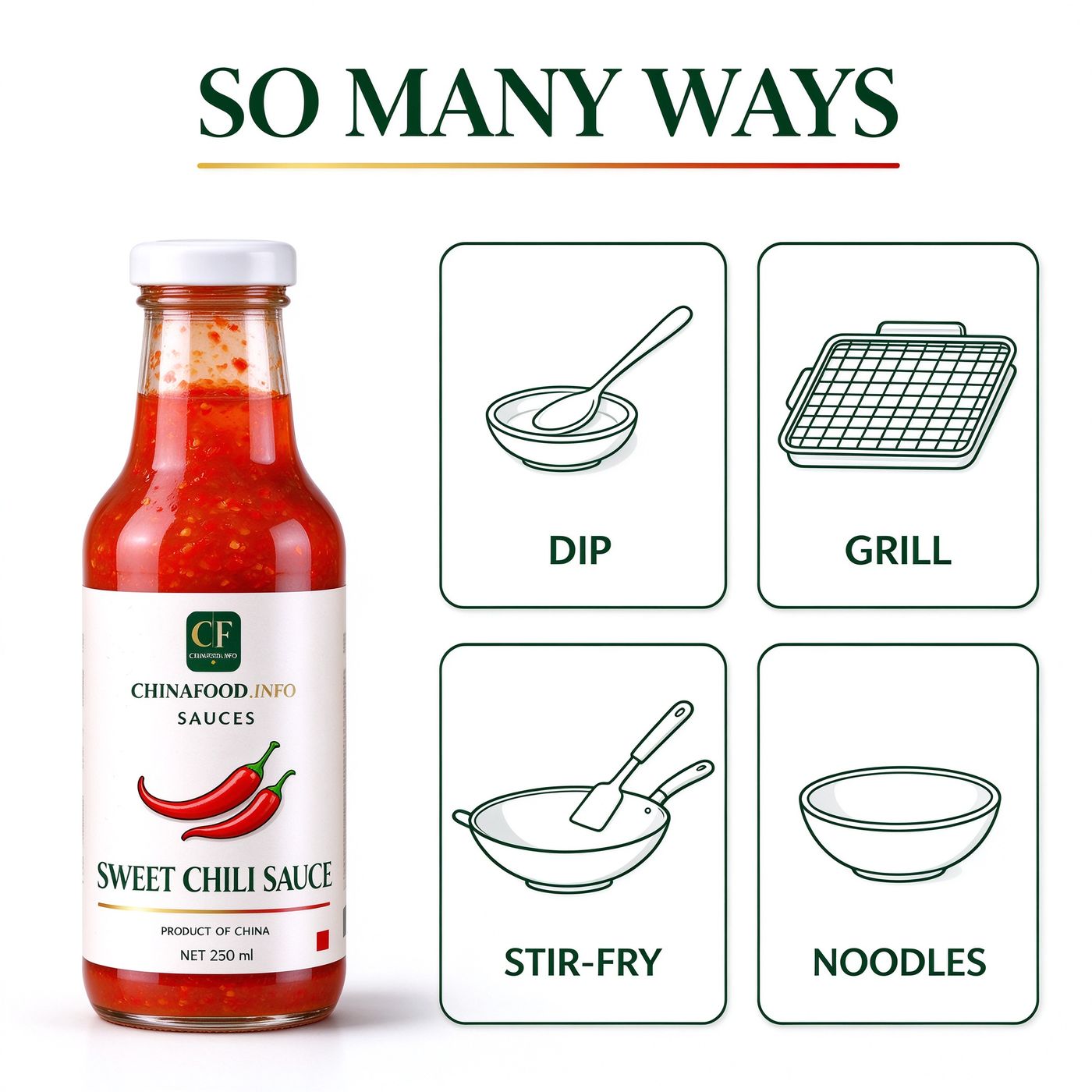 Sweet chilli sauce — So many ways