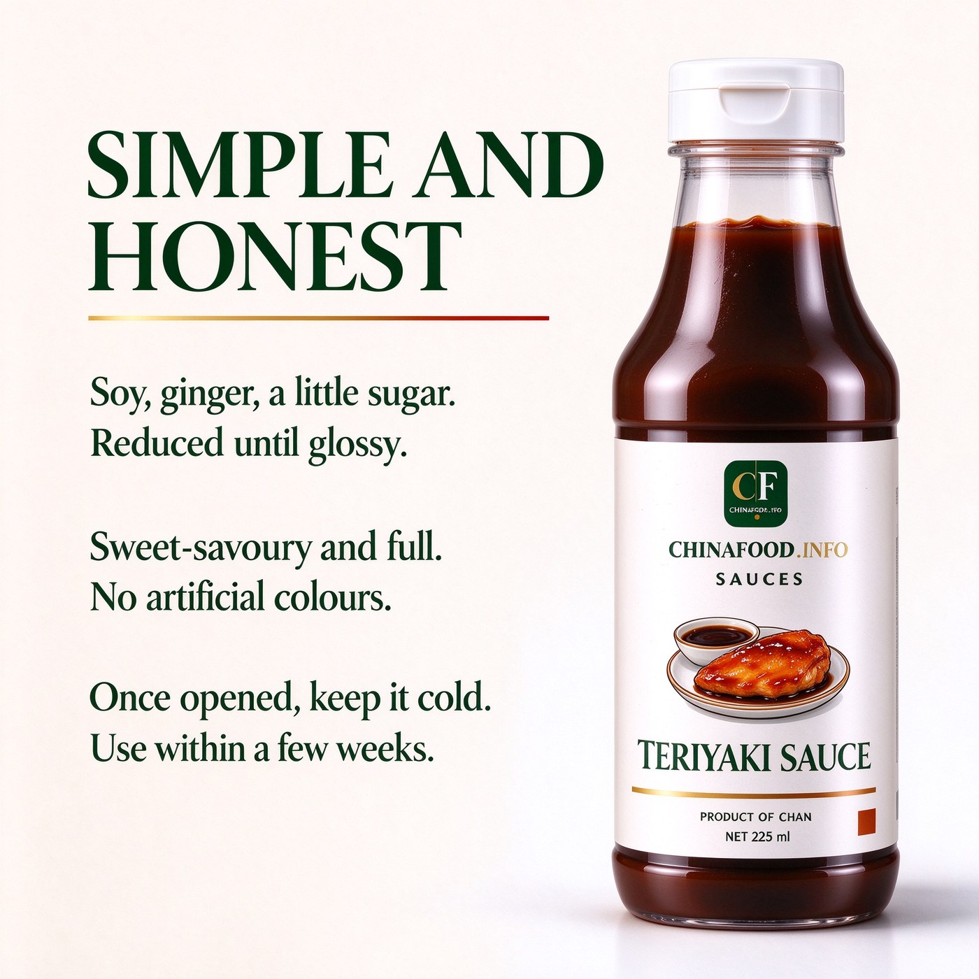 Teriyaki glaze — Simple and honest