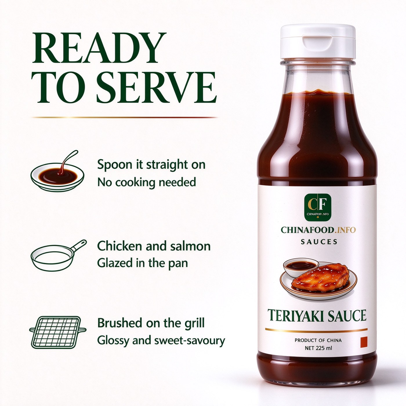 Teriyaki sauce — Ready to use