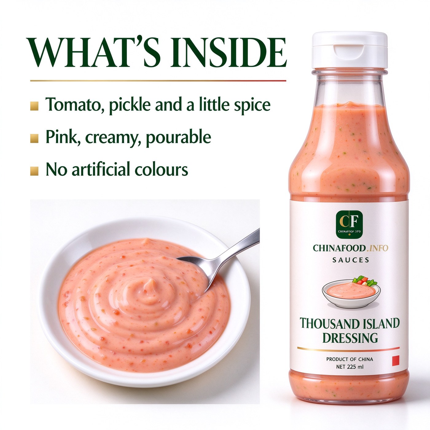 Thousand island classic — What's inside