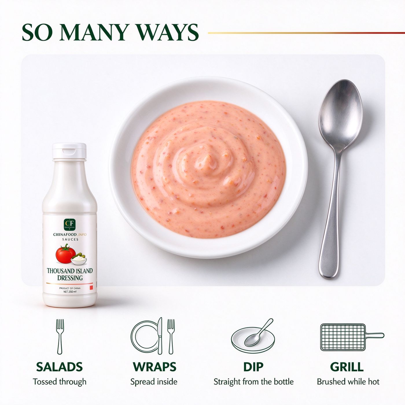Thousand island dressing — So many ways — alternate view