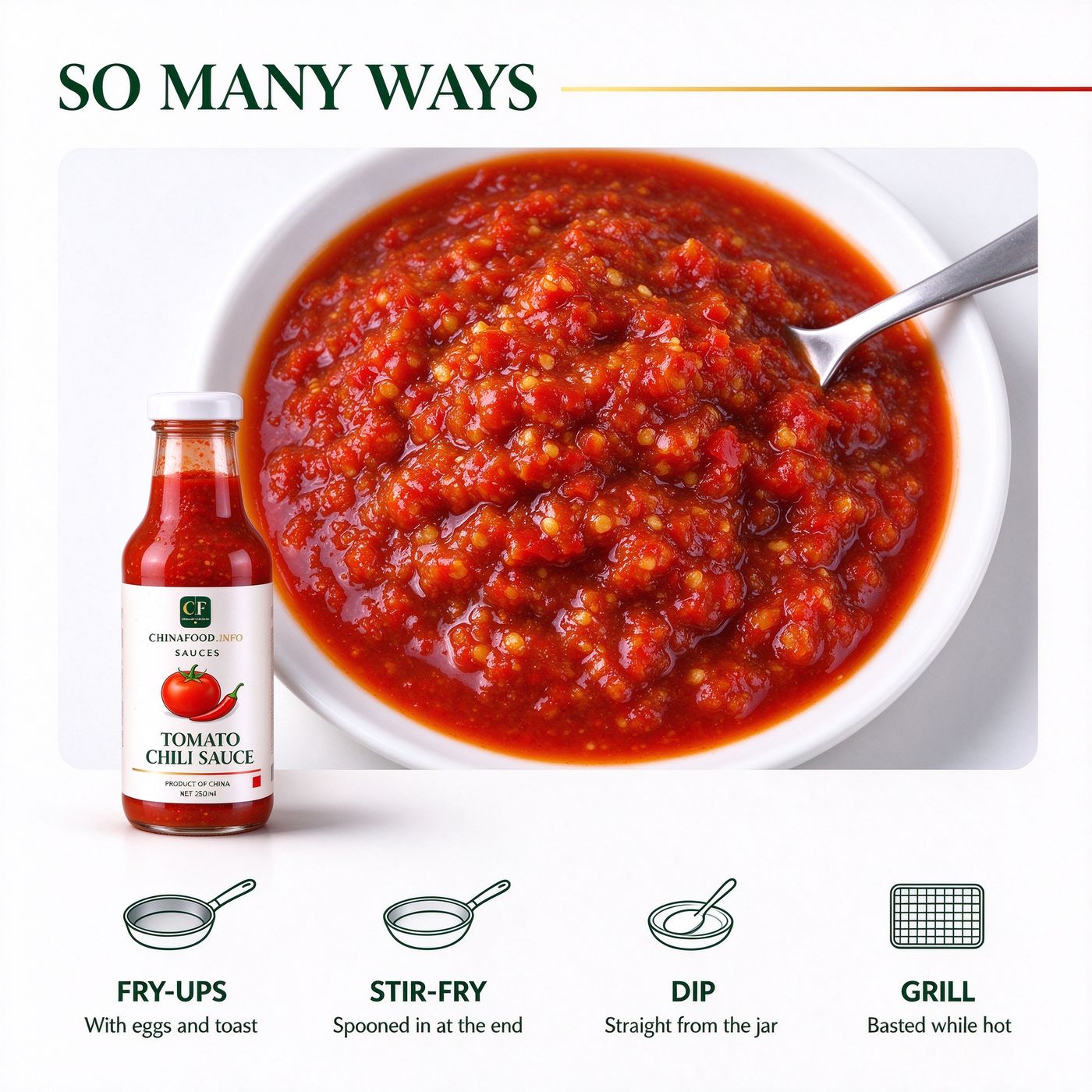 Tomato chilli sauce — So many ways — alternate view