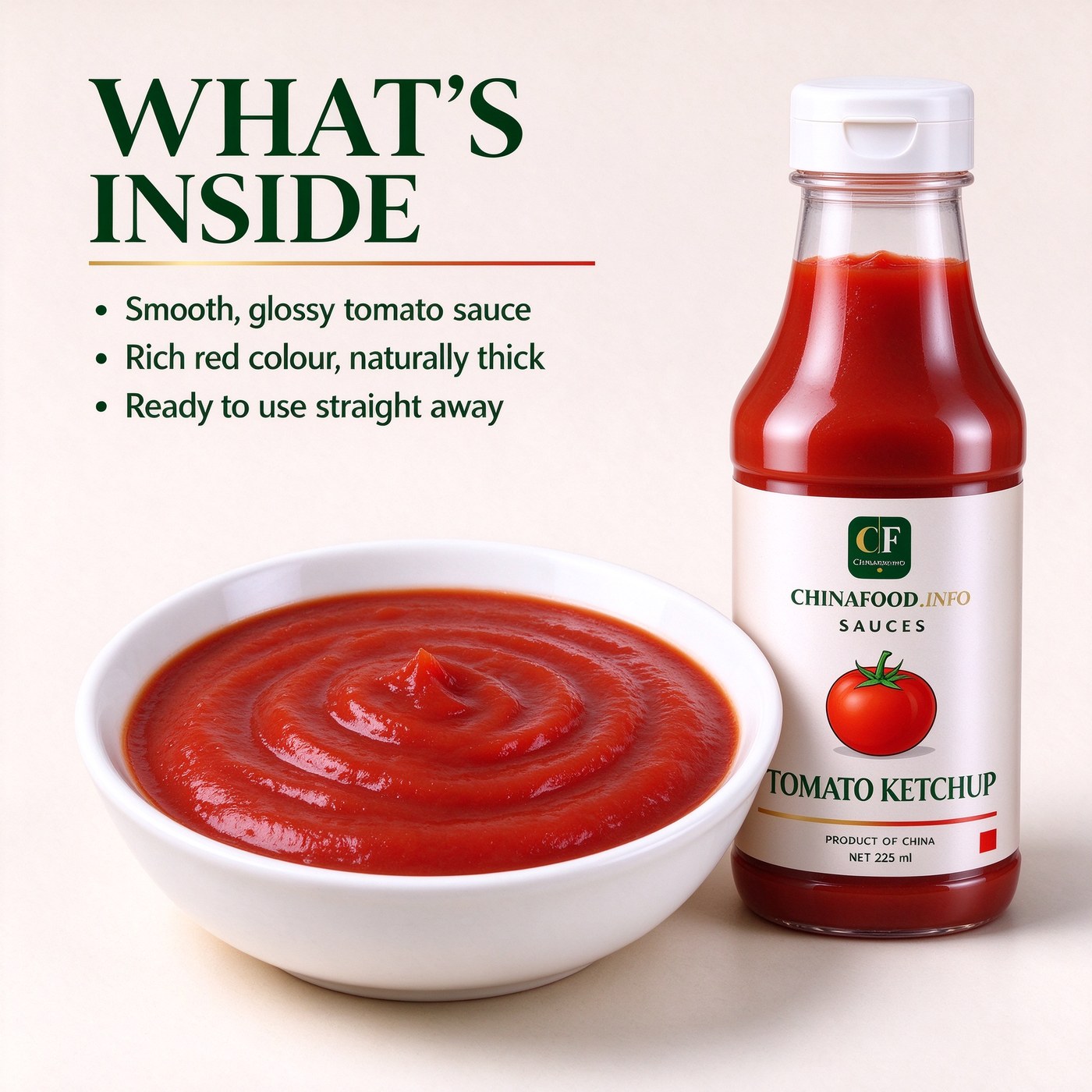 Tomato ketchup — What's inside