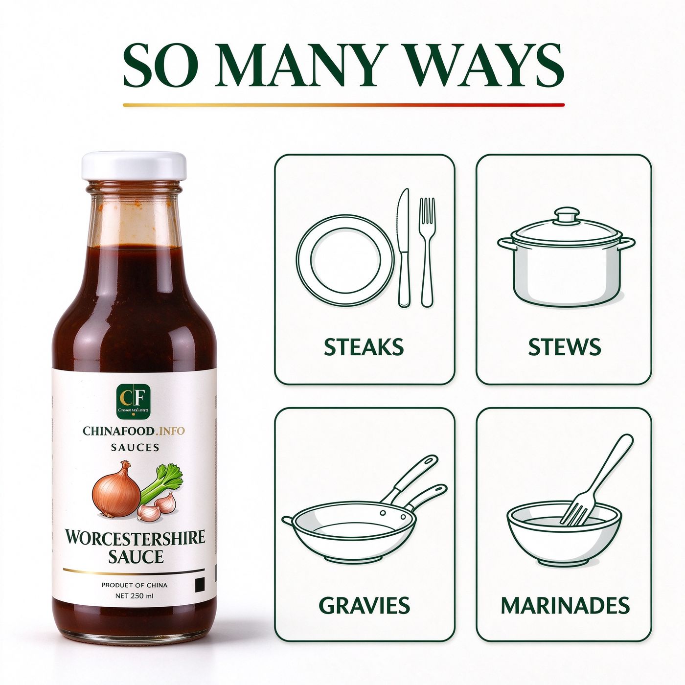 Worcestershire sauce — So many ways