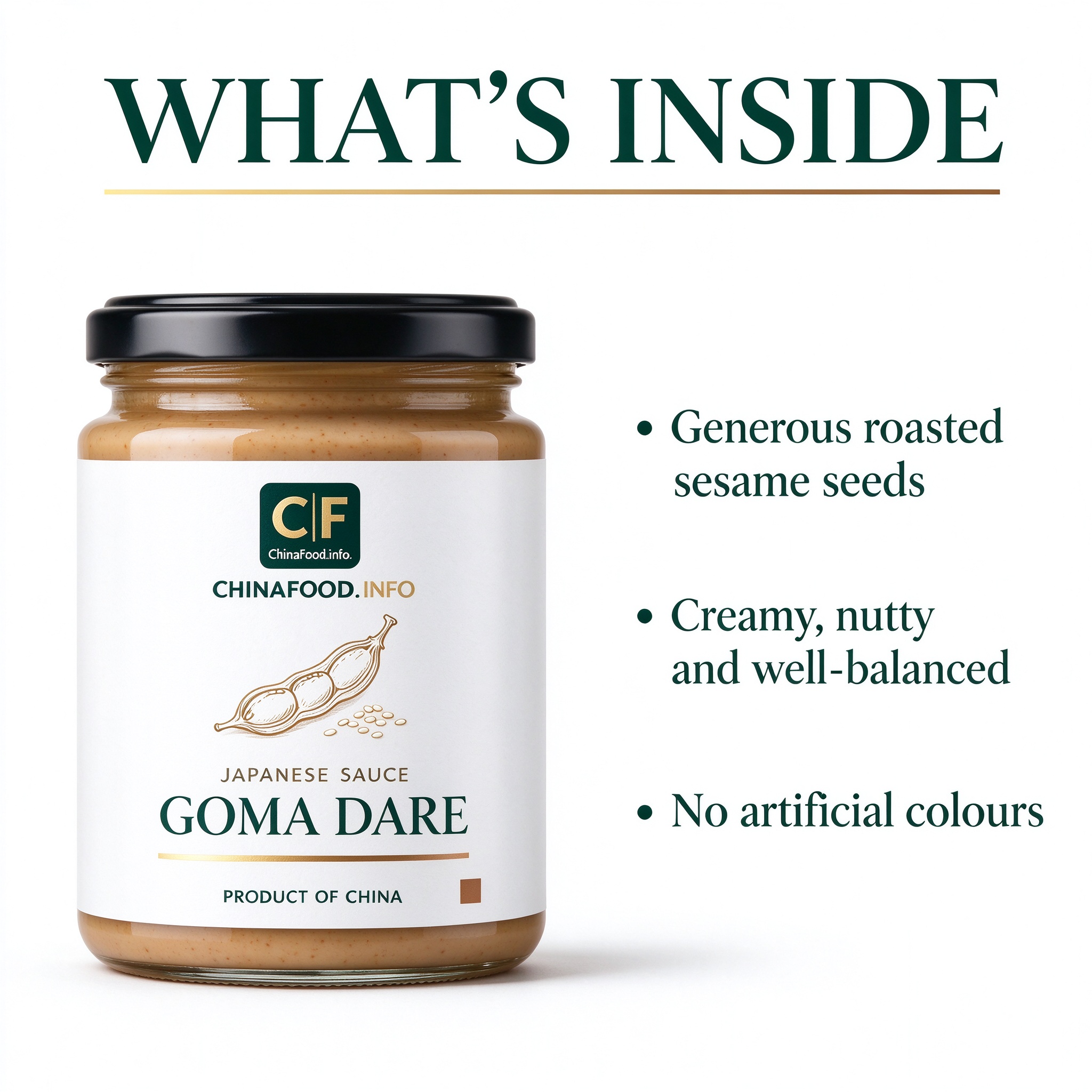 Goma dare — What's inside