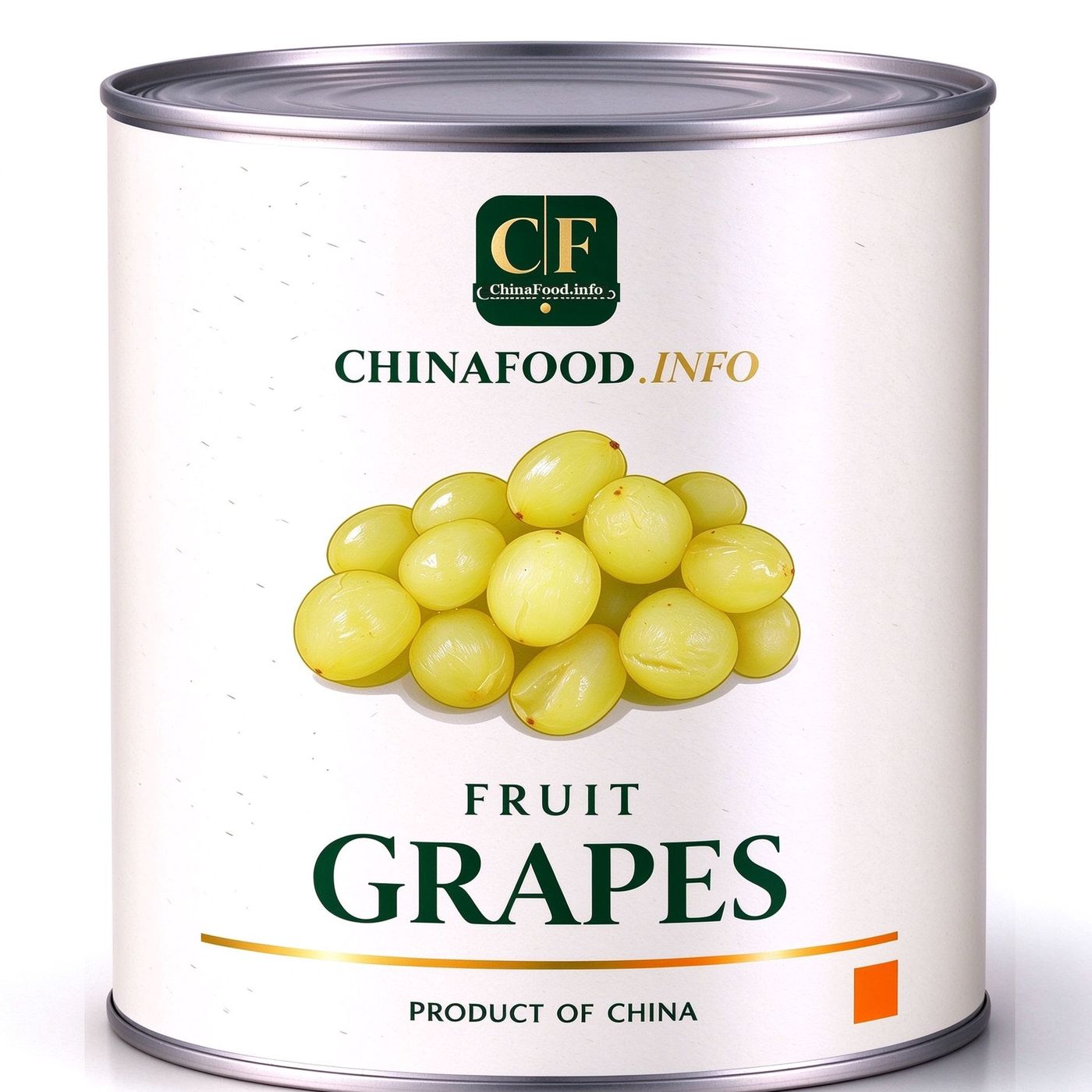 A 3,000g tin of peeled grapes in light syrup