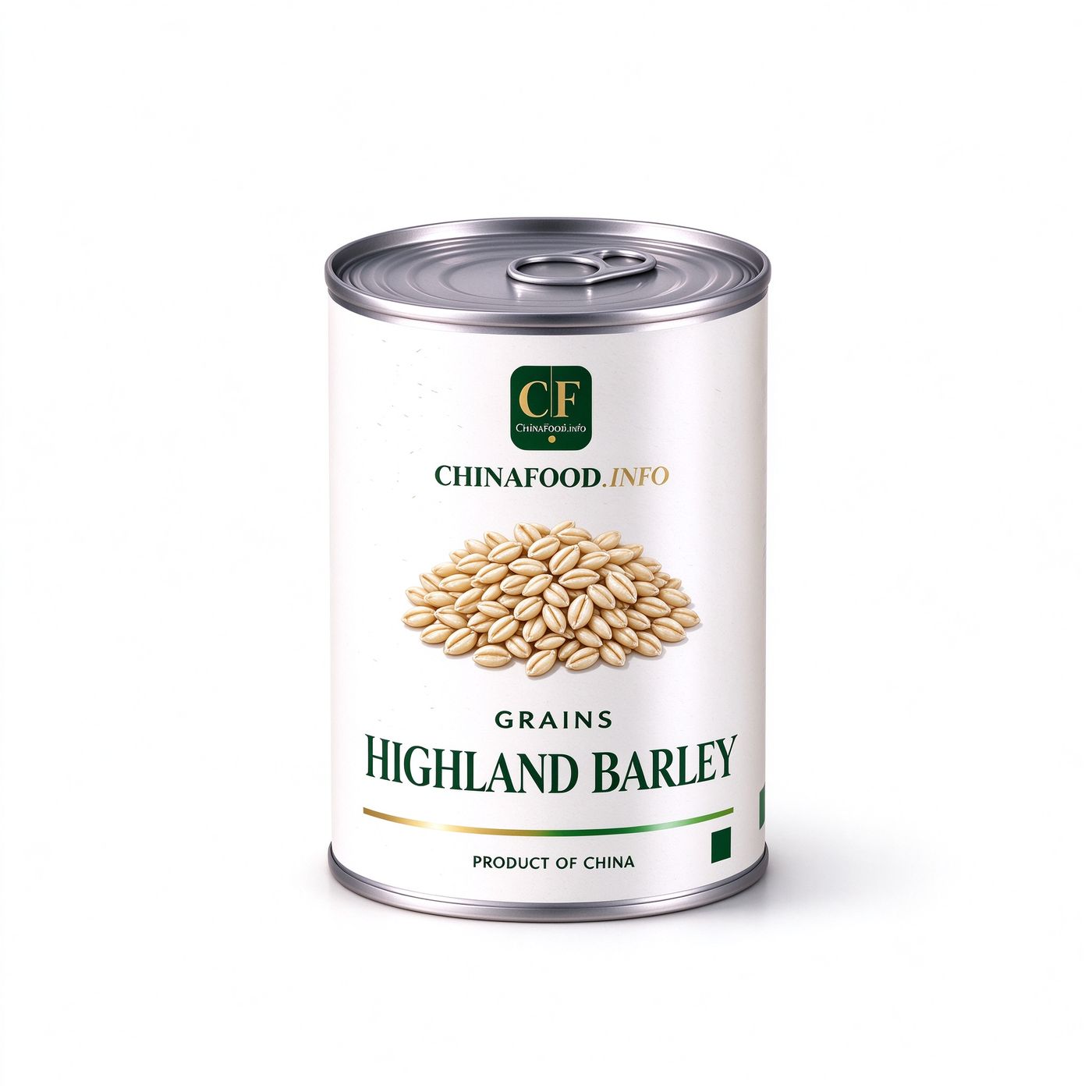 canned highland barley - trade can render