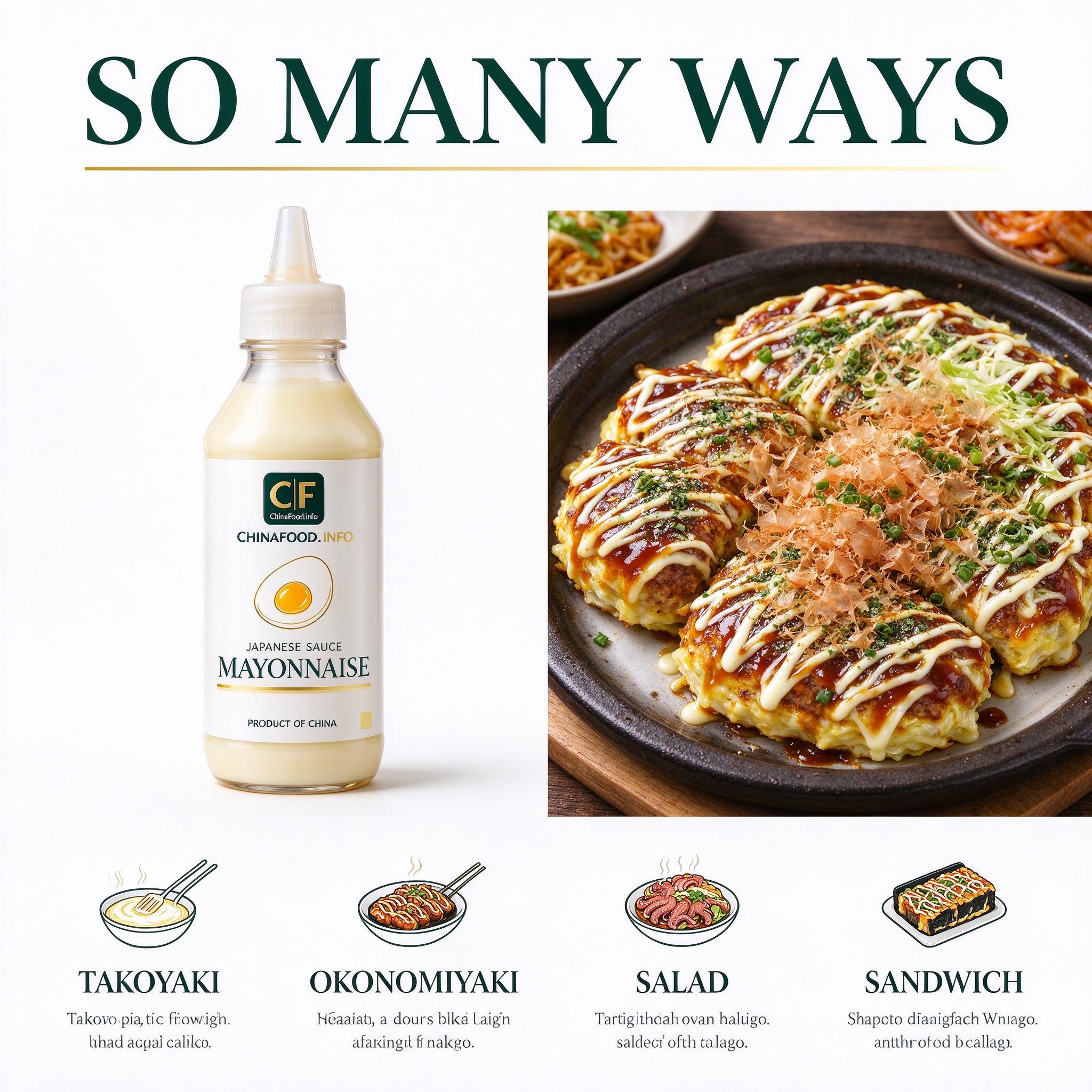 Mayonnaise — So many ways