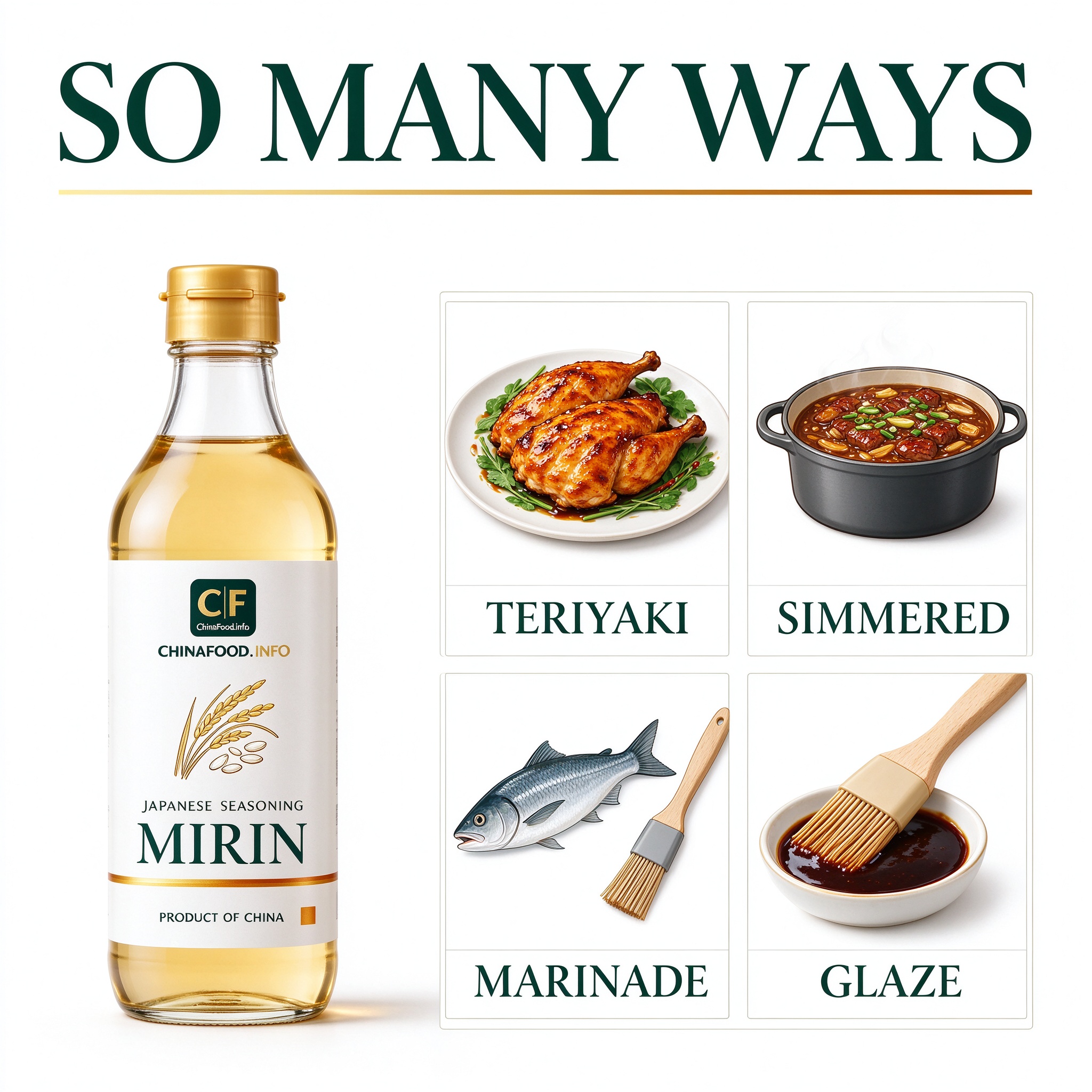 Mirin — So many ways