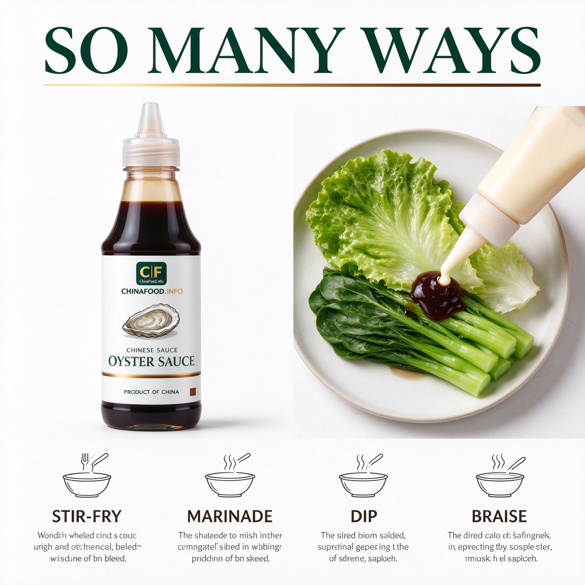 Oyster sauce — So many ways