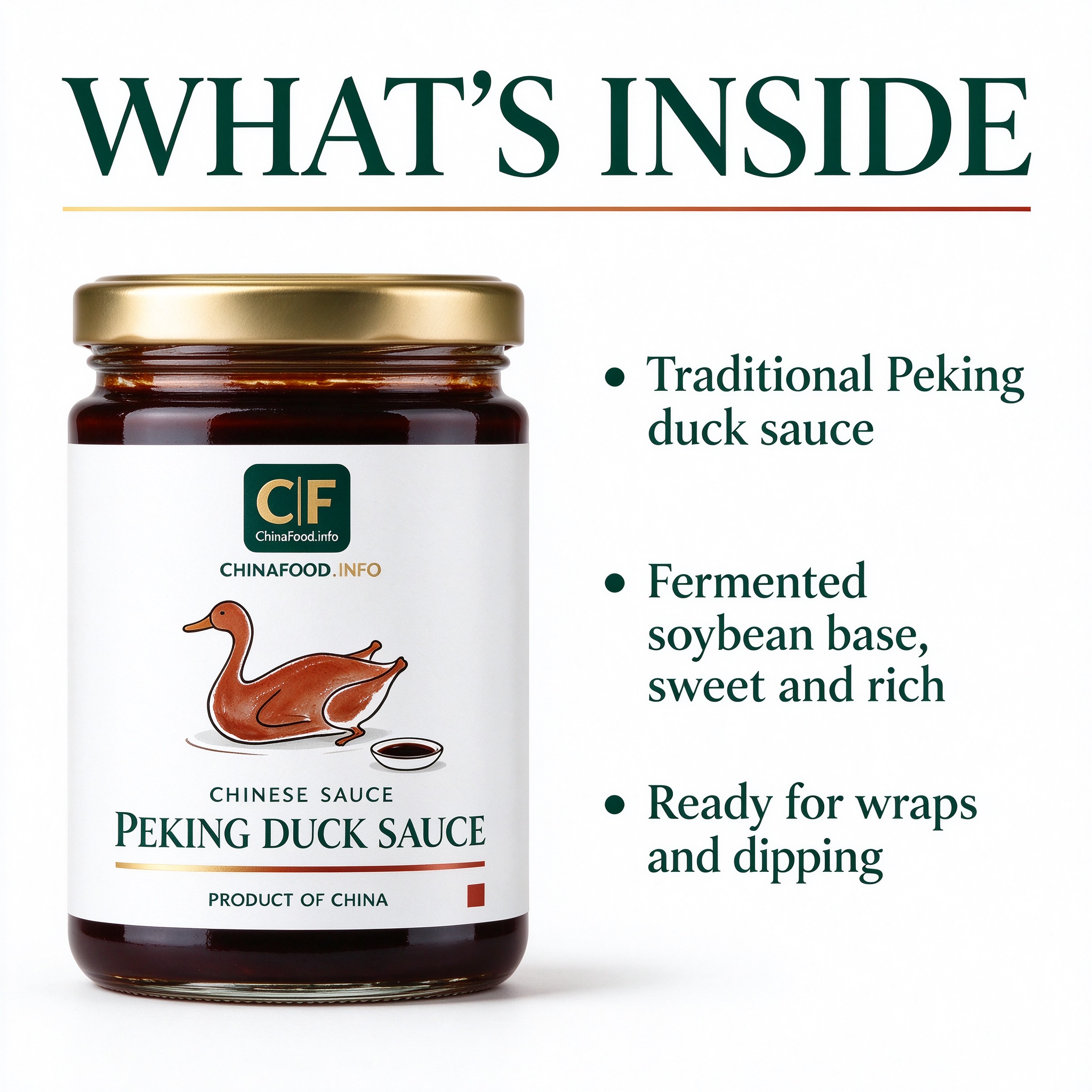 Peking duck sauce — What's inside