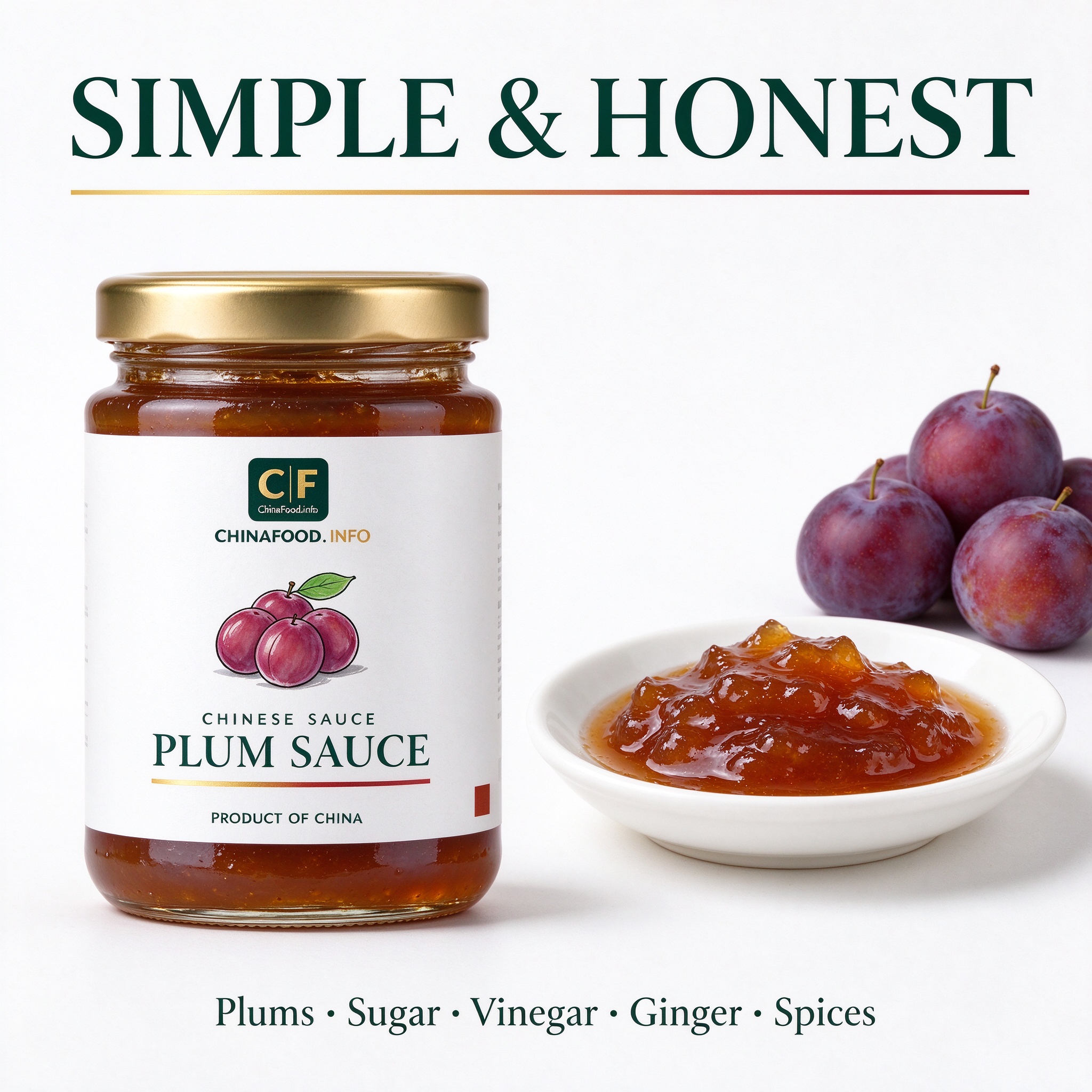Plum sauce — Simple and honest