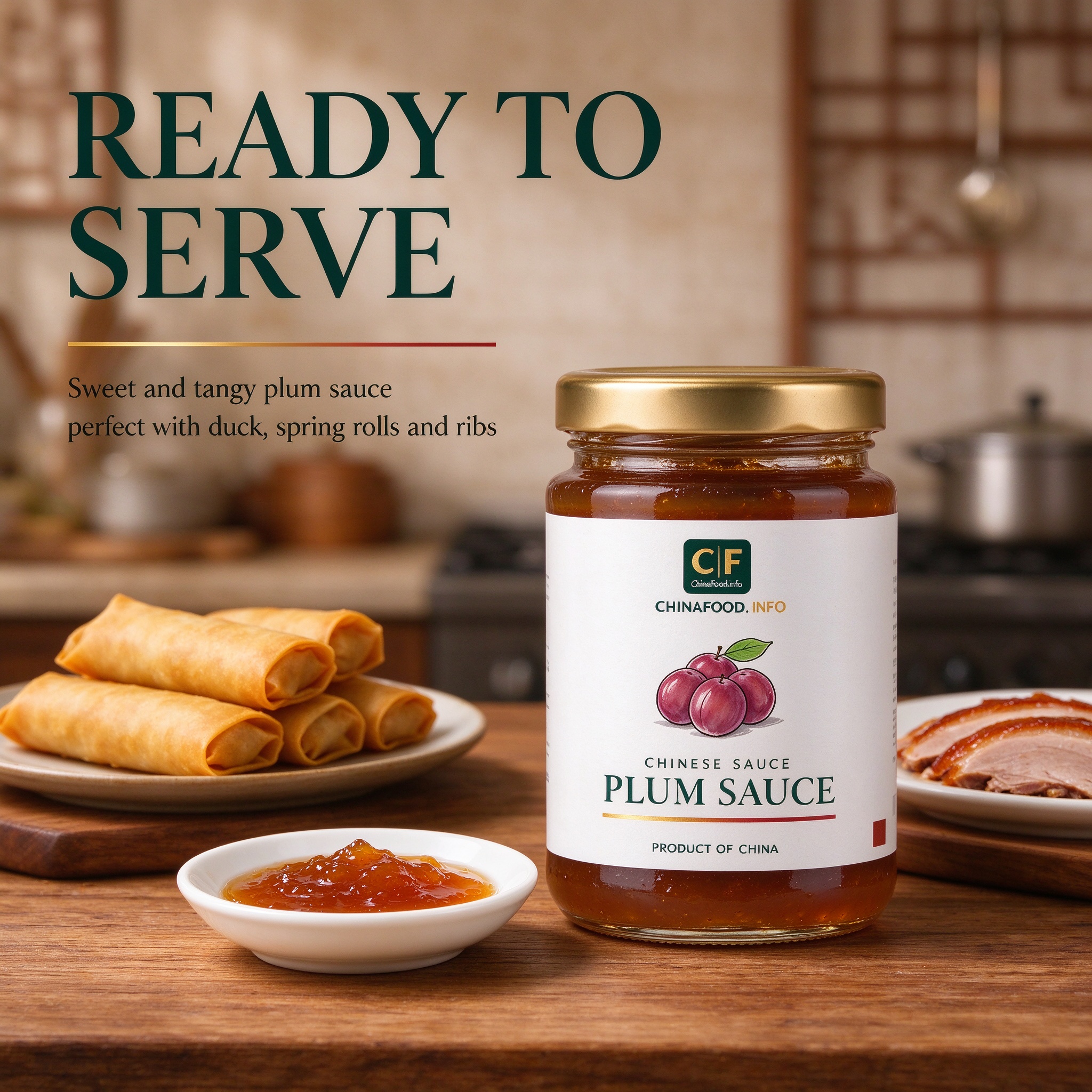 Plum sauce — Ready to use