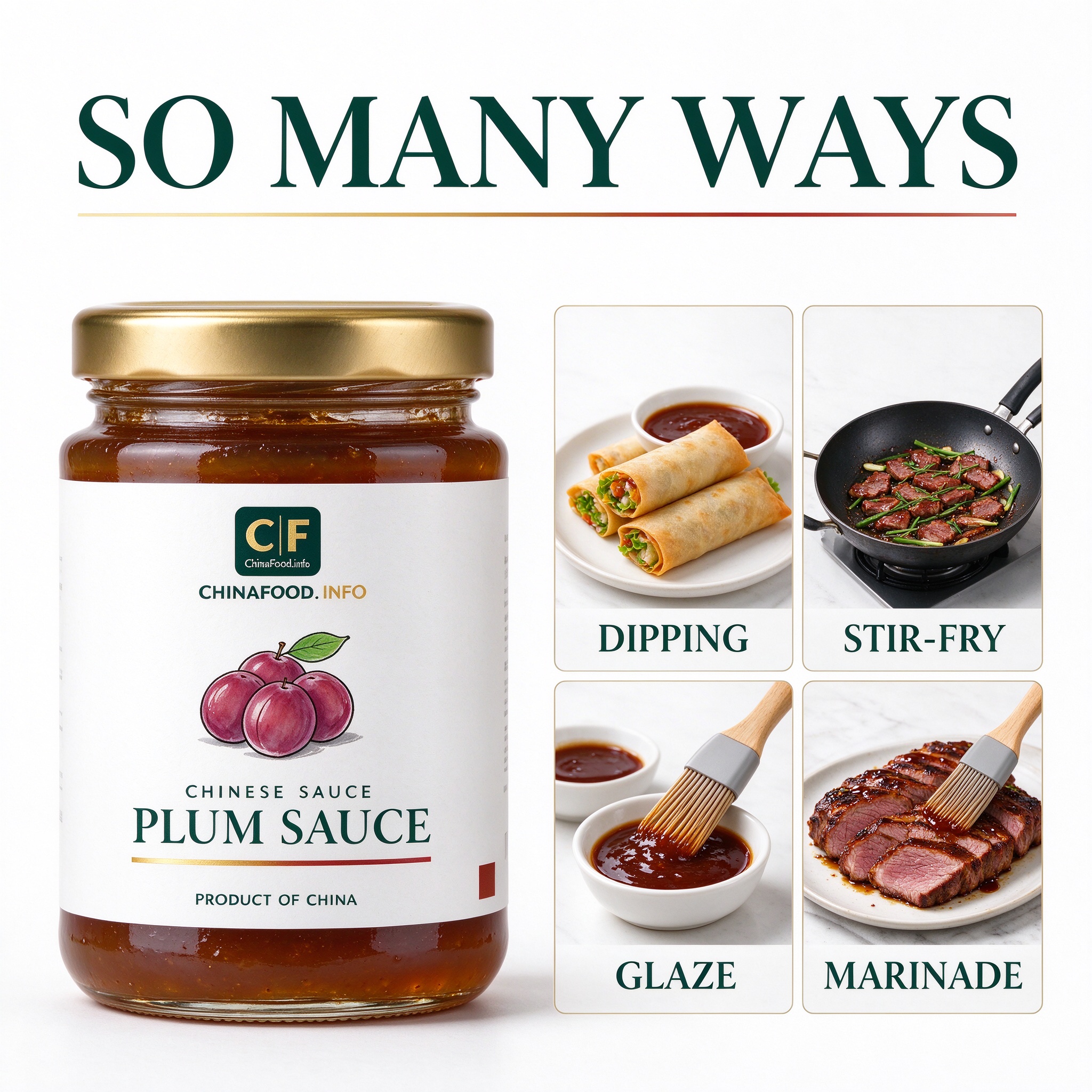 Plum sauce — So many ways