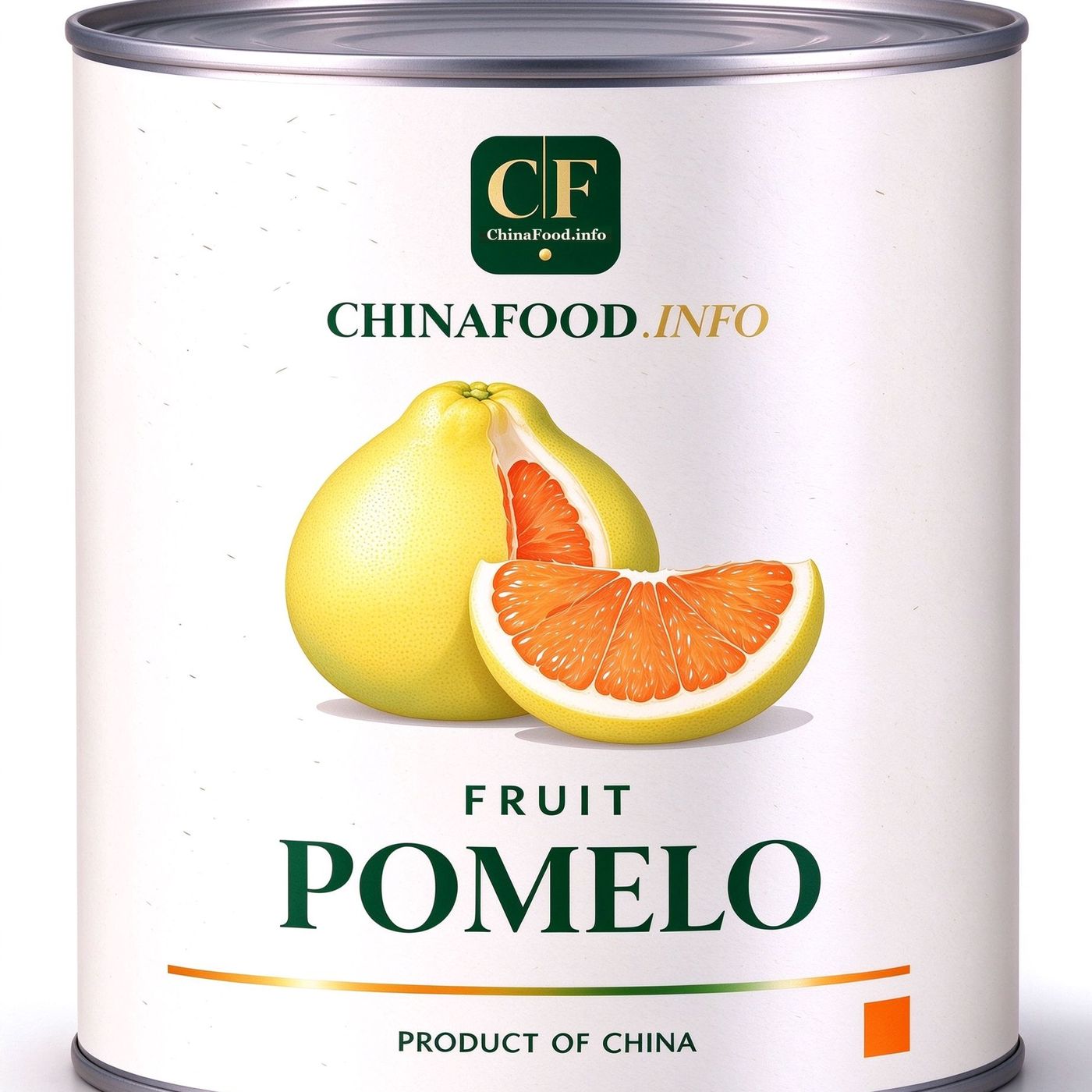 ChinaFood canned pomelo - 3,000g A10 tin as packed