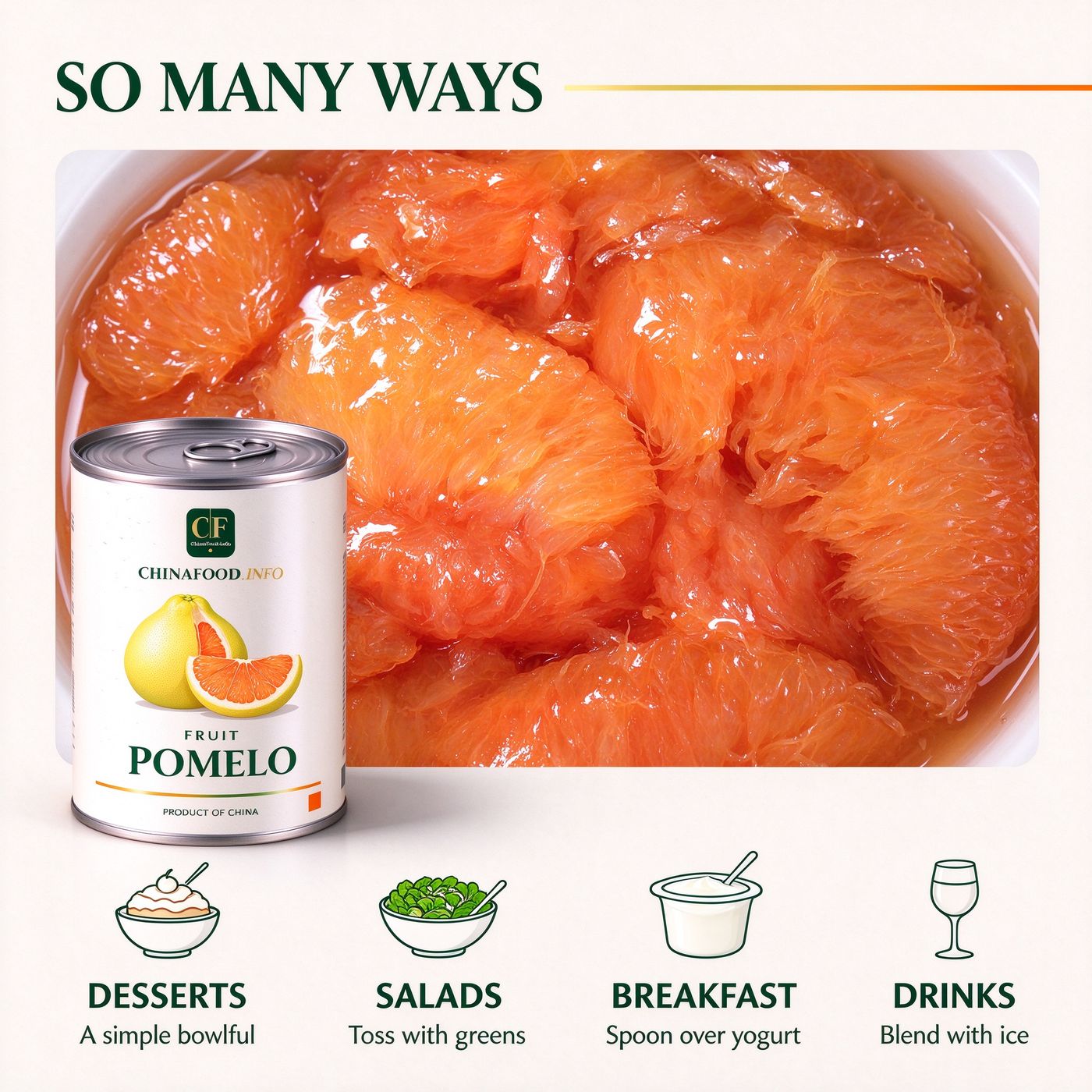 Pomelo serving ideas