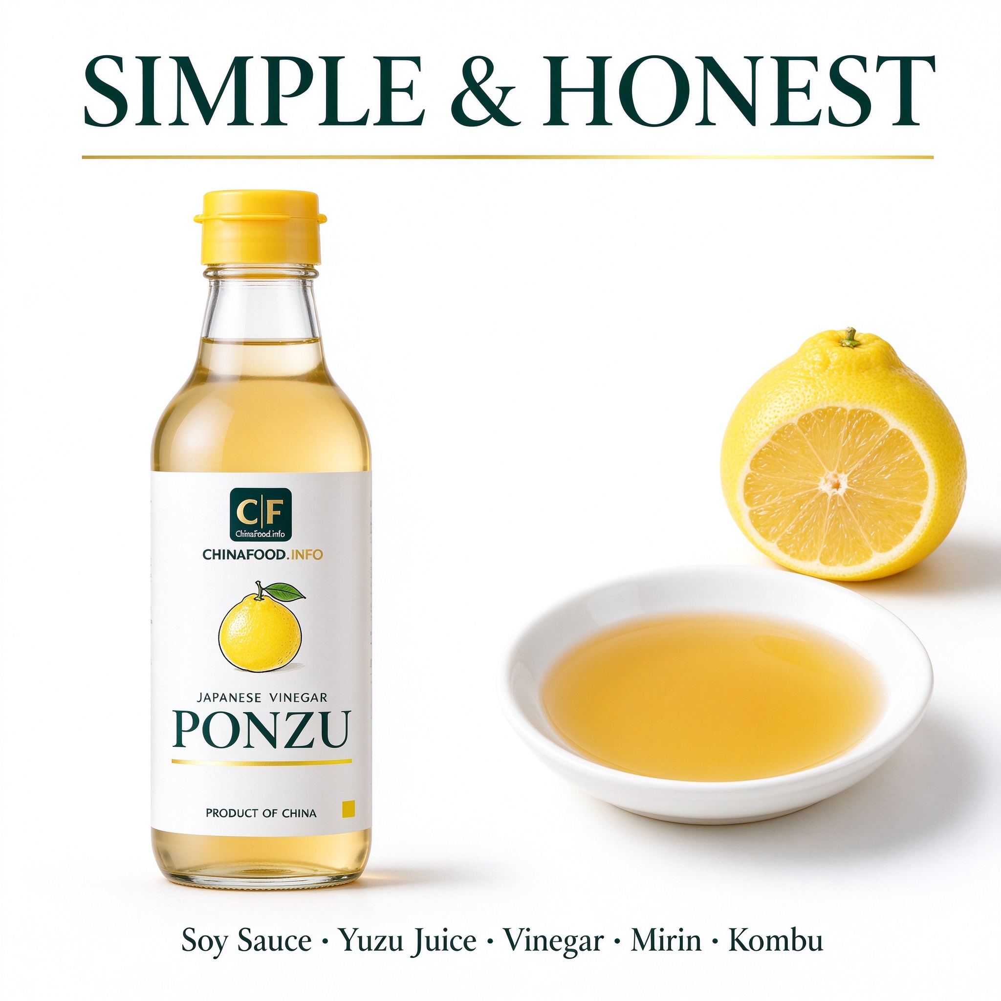 Ponzu — Simple and honest