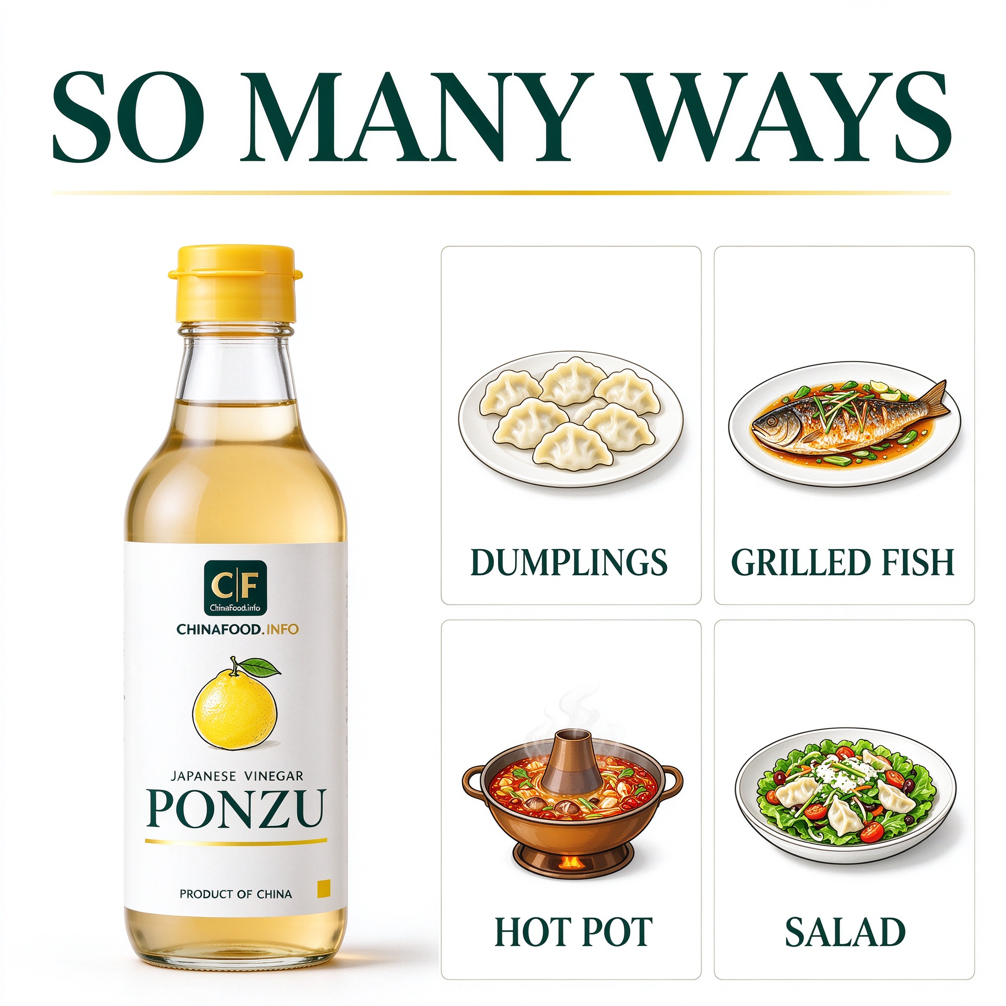 Ponzu — So many ways
