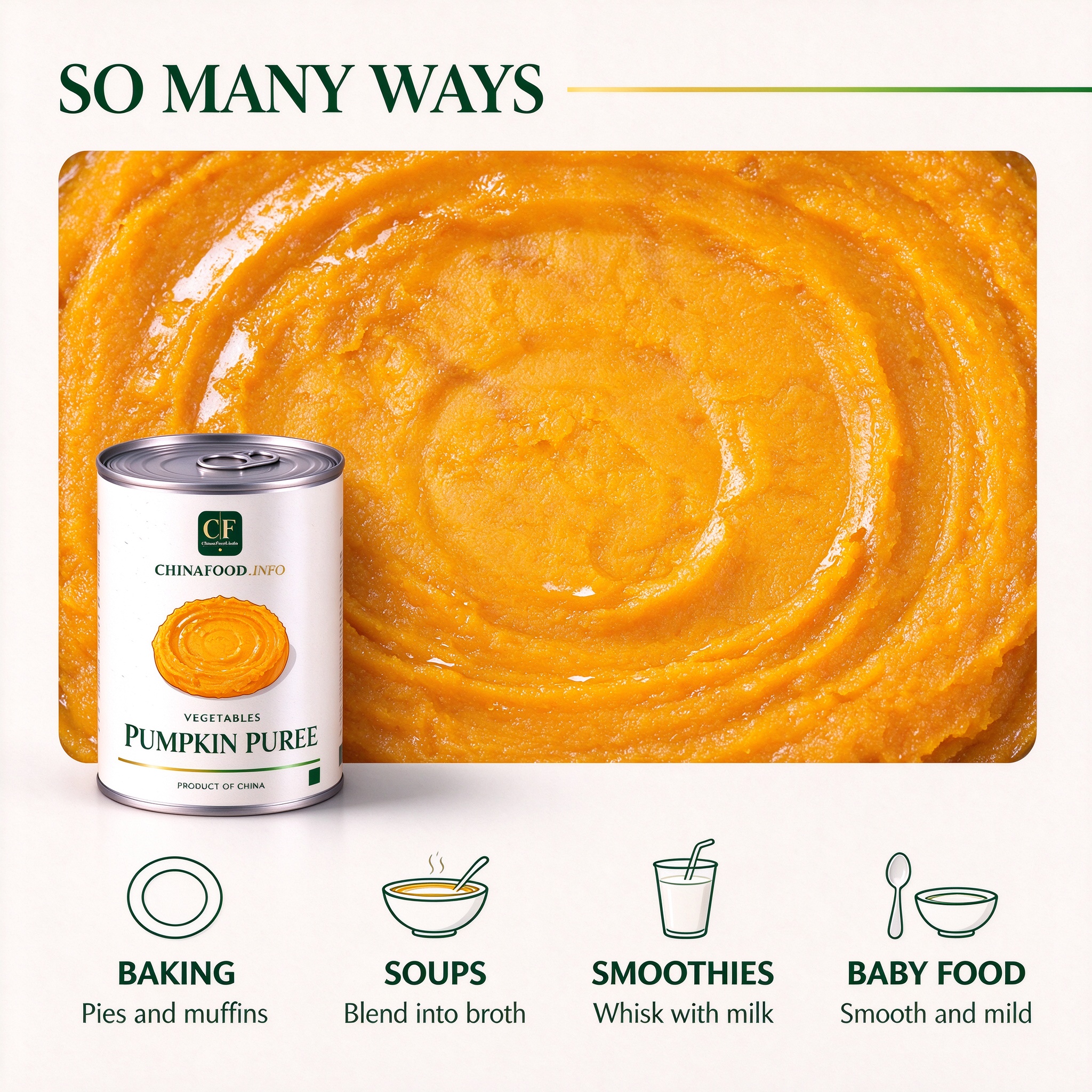 Canned pumpkin puree serving ideas