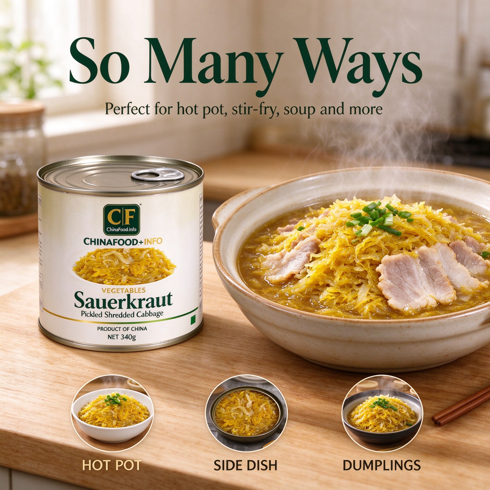 Sauerkraut serving ideas