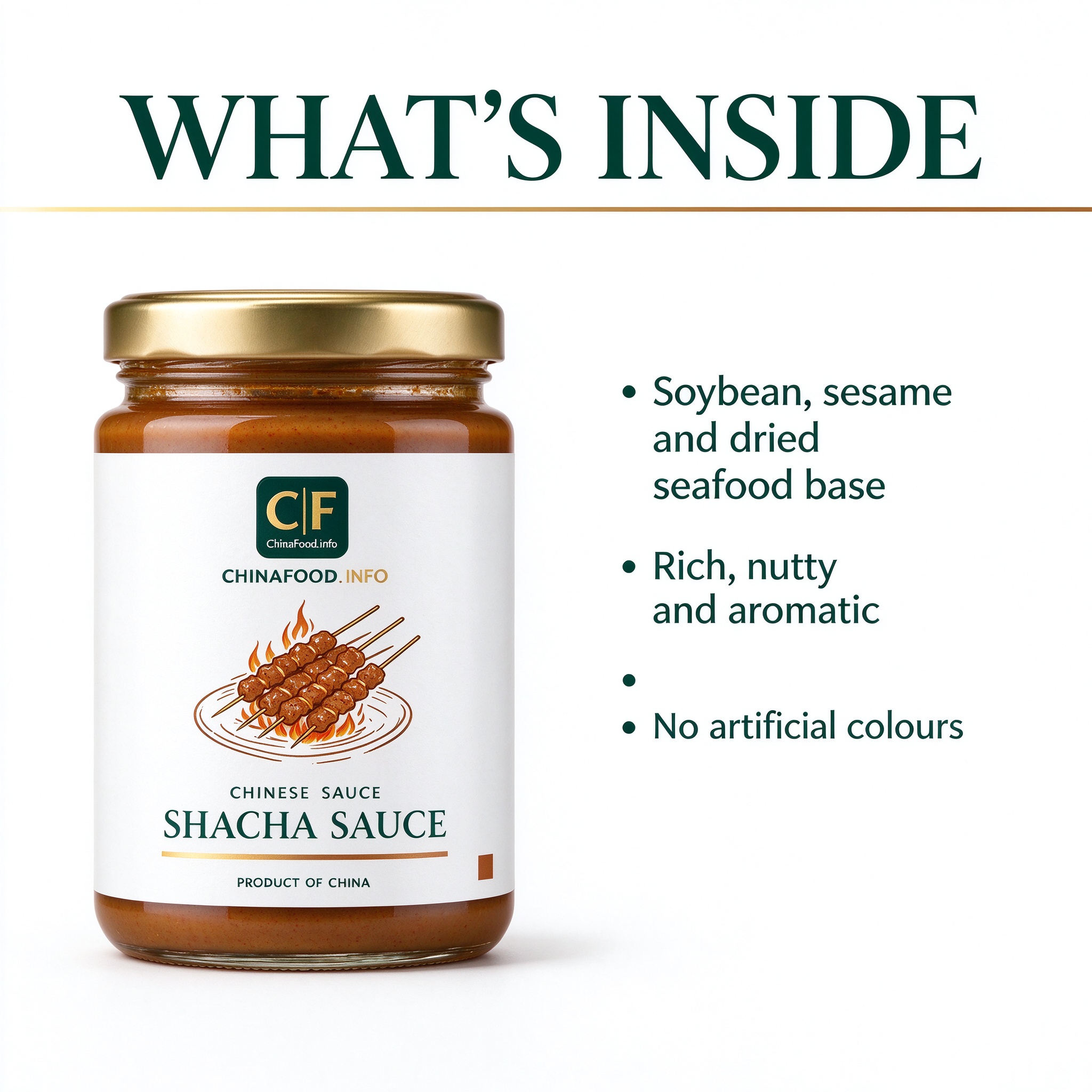 Shacha sauce — What's inside